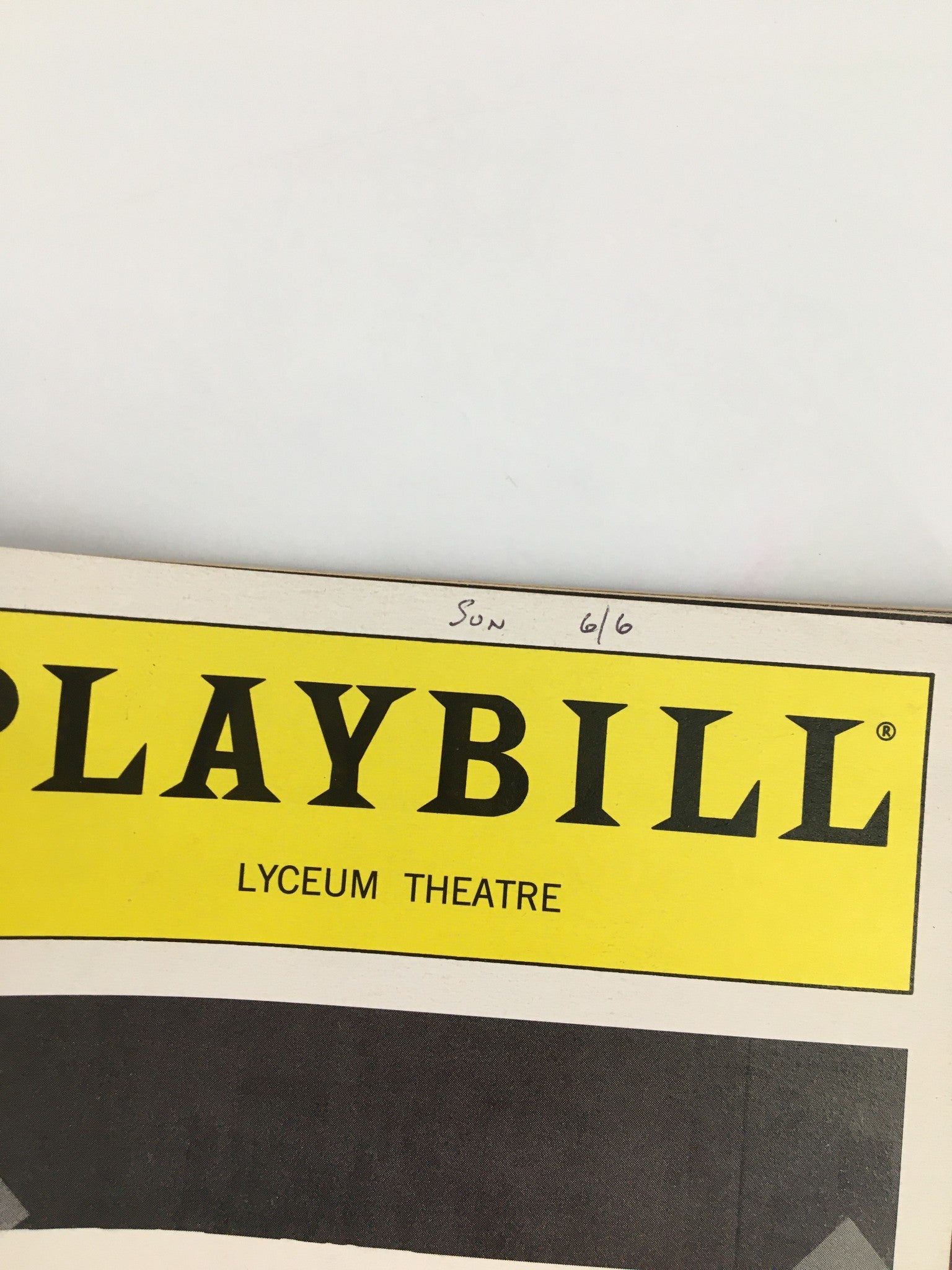 1999 Playbill Lyceum Theatre Dawn Bradfield, David Ganly in The Lonesoome West