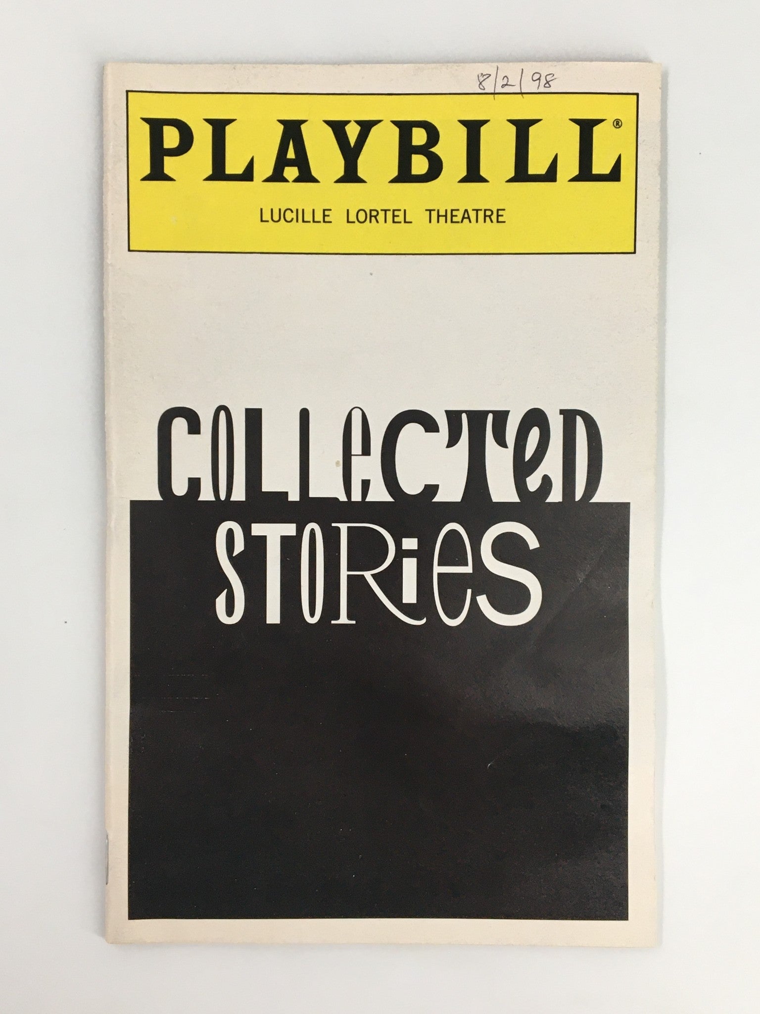 1999 Playbill Lucille Lortel Theatre Uta Hagen in Collected Series