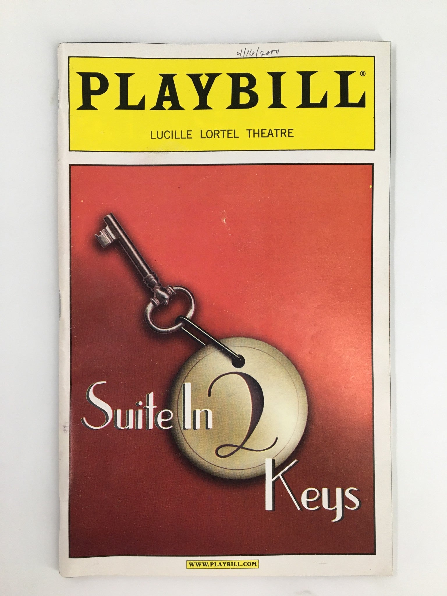 2000 Playbill Lucille Lortel Theatre Hayley Mills in Suite in Two Keys