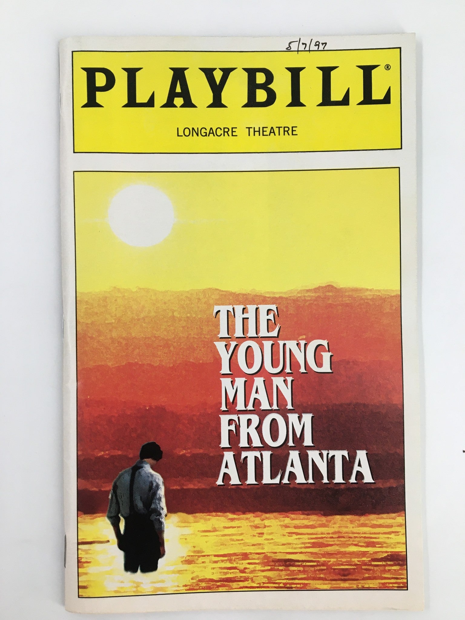 1997 Playbill Longacre Theatre Rip Torn in The Young Man From Atlanta