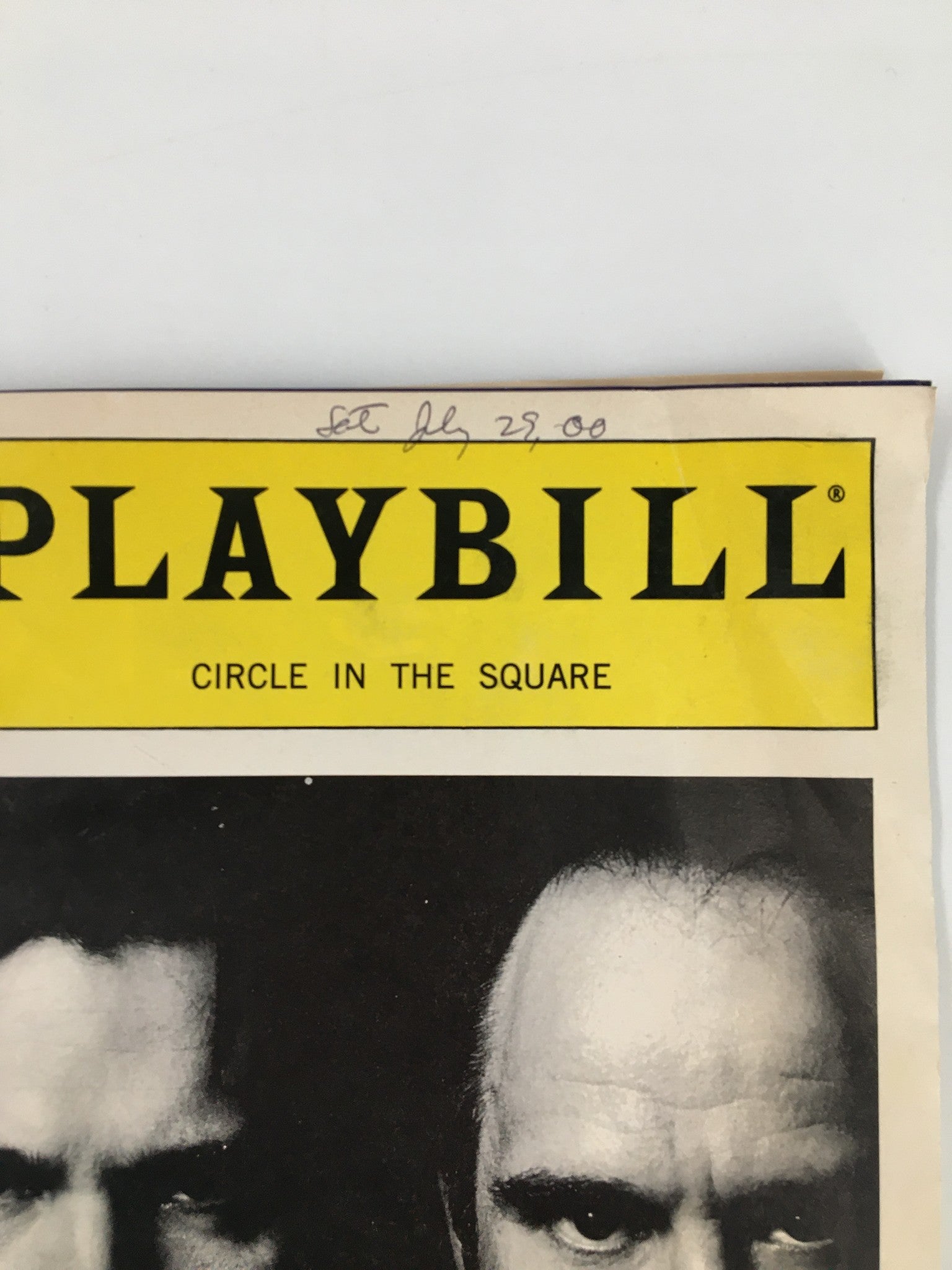 2000 Playbill Circle in the Square Josh Brolin, Elias Koteas in True West