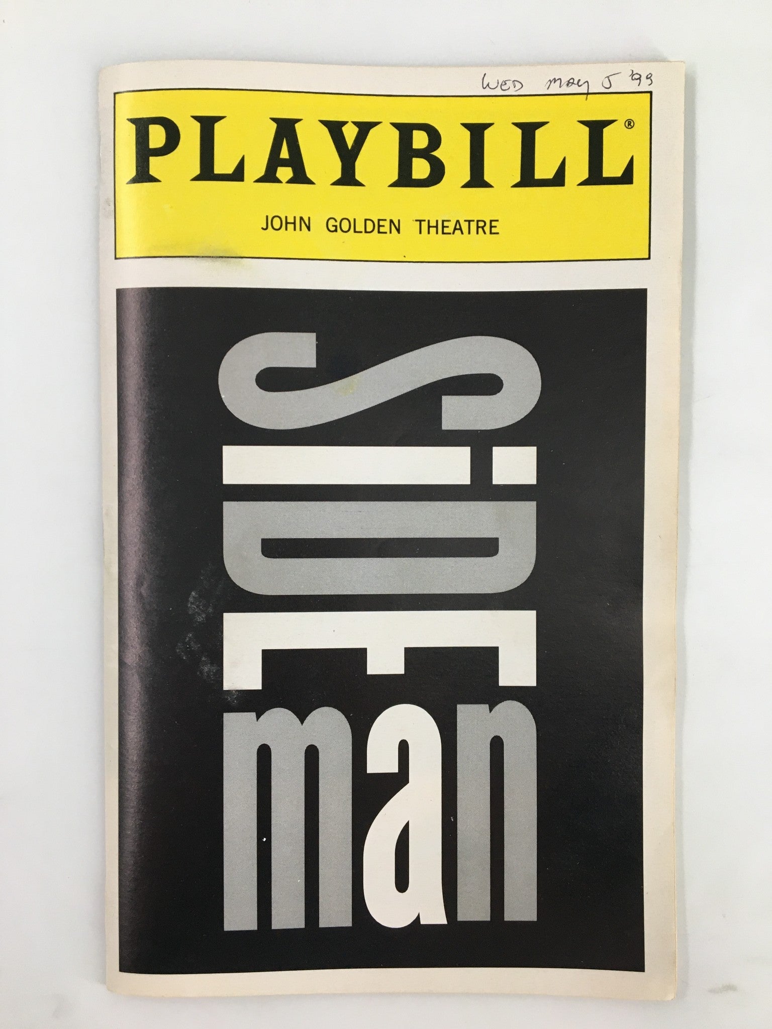 1999 Playbill Golden Theatre Edie Falco in Side Man by Warren Leight