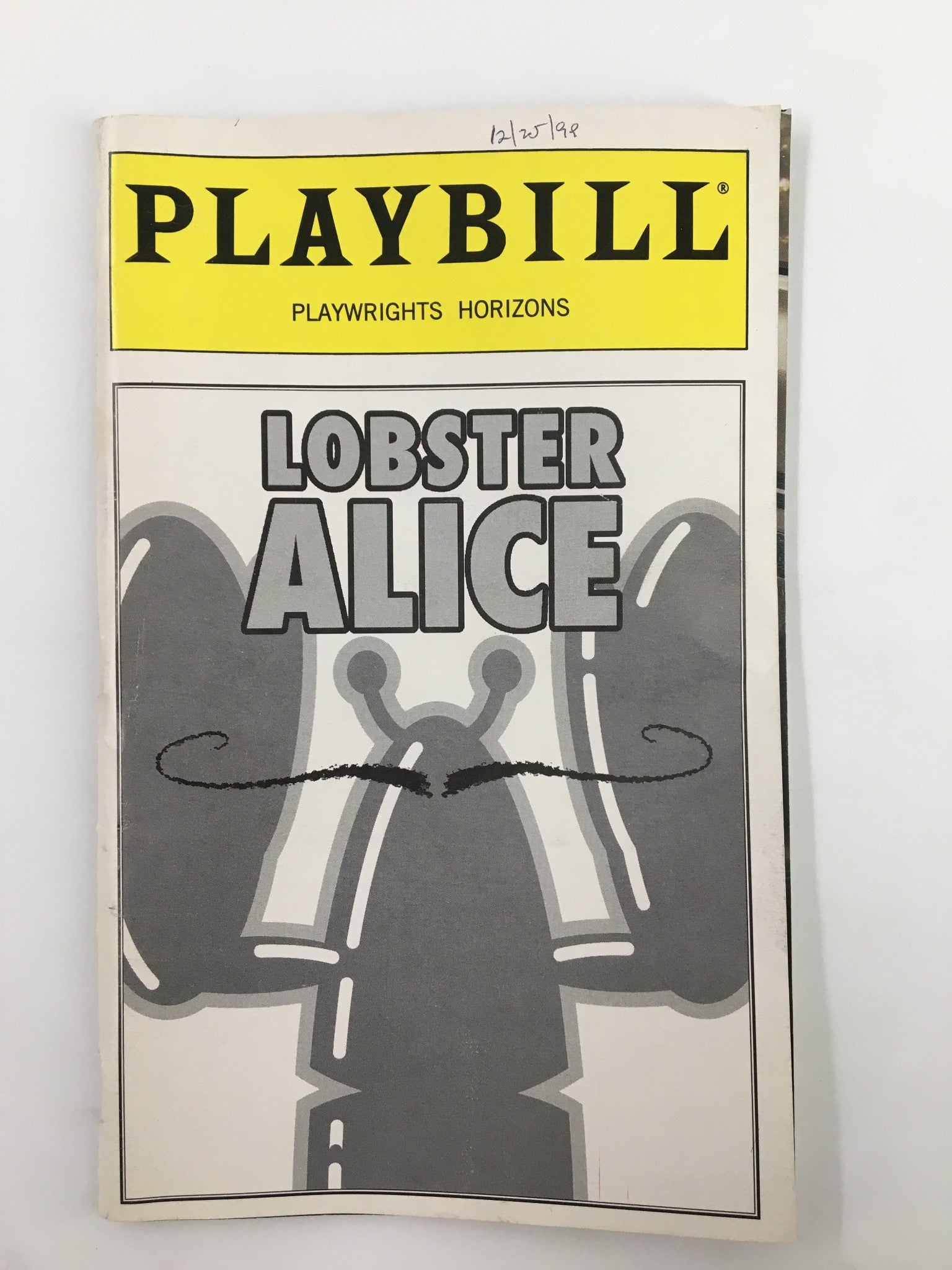 1999 Playbill Playwright Horizons Jessica Hecht in Lobster Alice