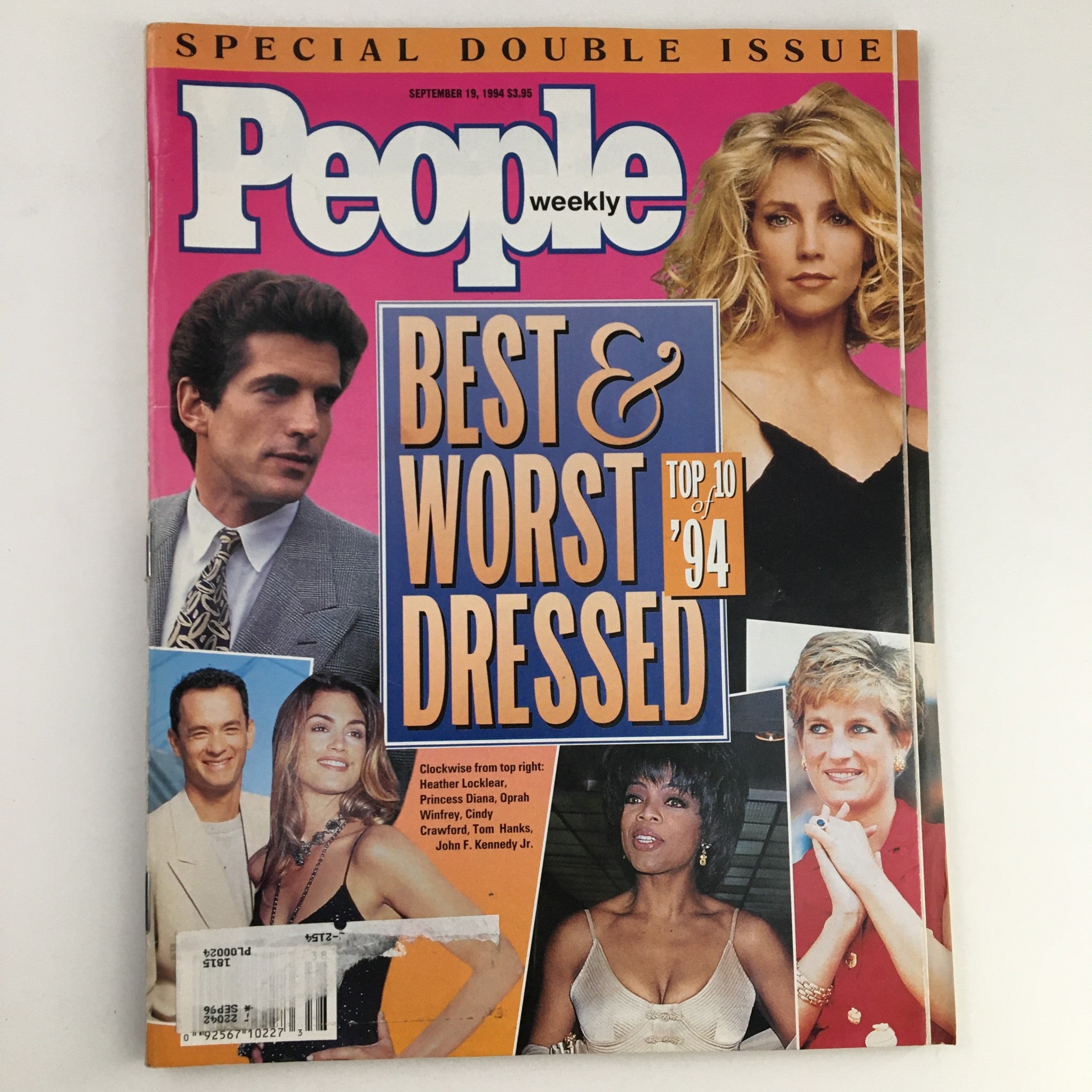 People Weekly Magazine September 19 1994 Heather Locklear, Princess Diana, Oprah