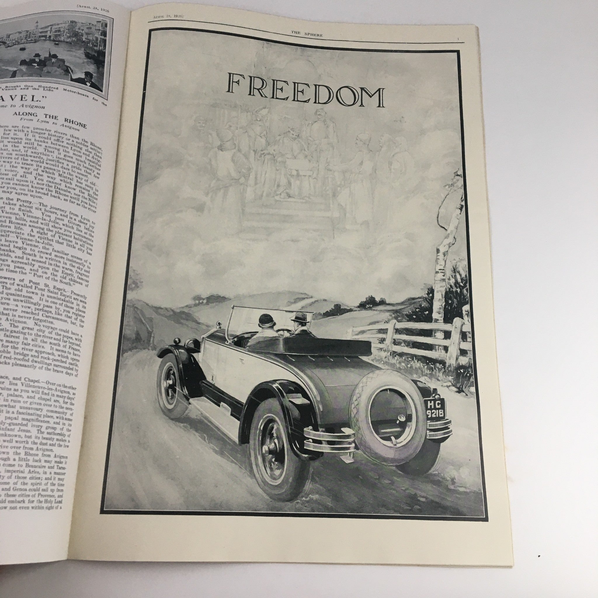 The Sphere Newspaper April 24 1926 The Duke & Duchess of York Birth of Daughter