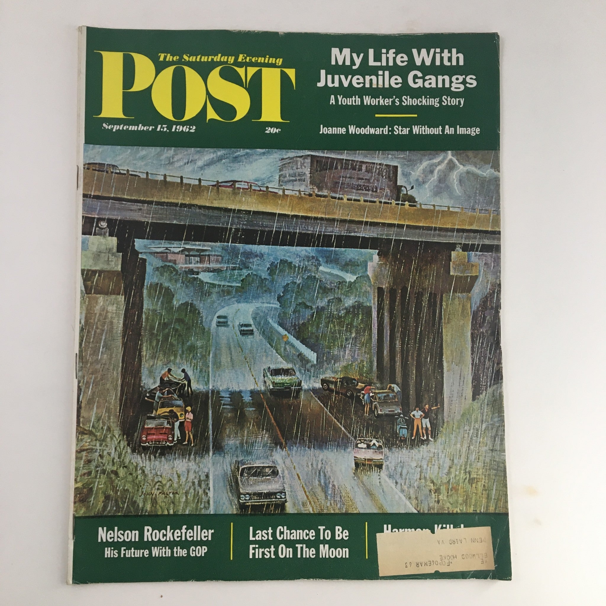 The Saturday Evening Post September 15 1962 Nelson Rockefeller Future with GOP