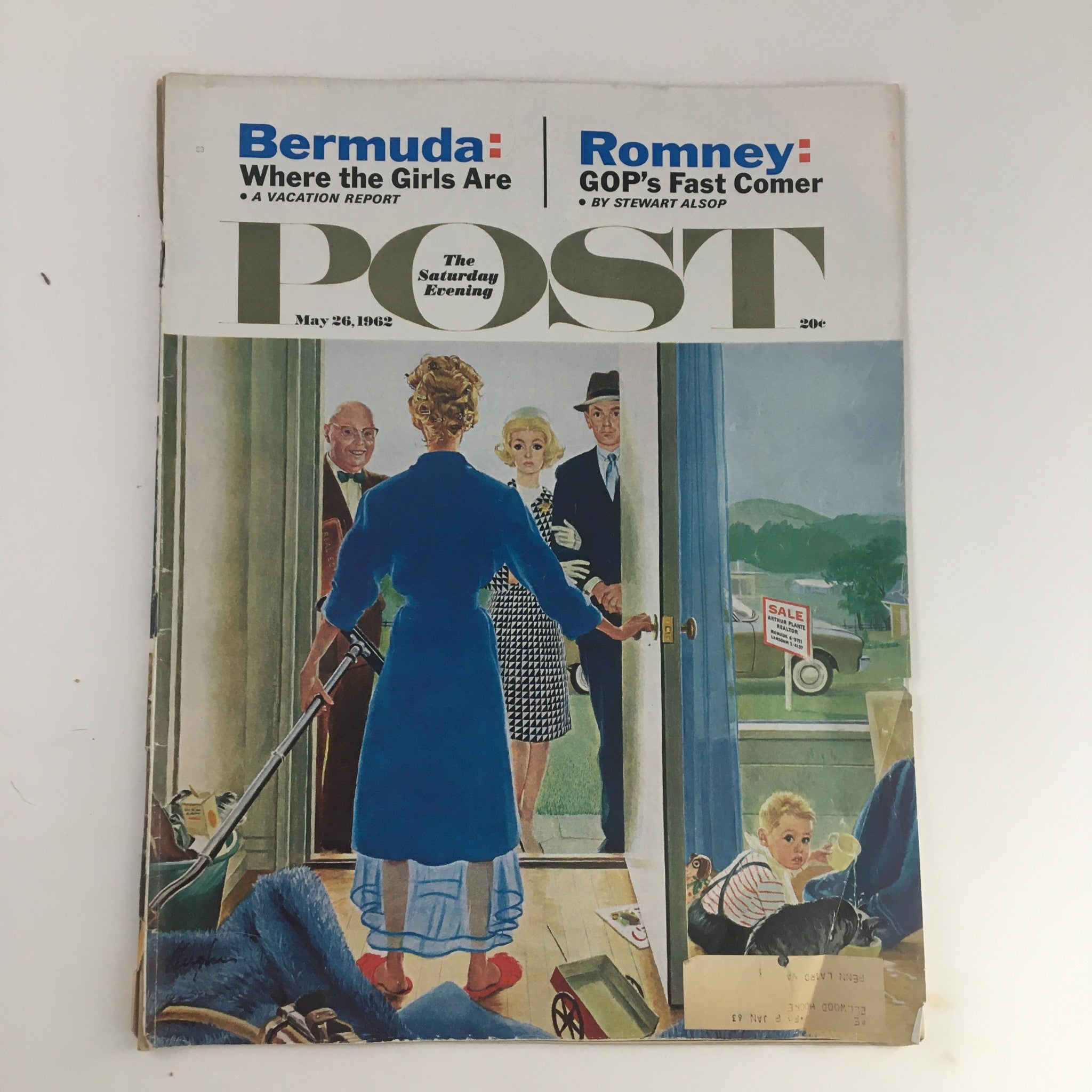 The Saturday Evening Post May 26 1962 Bermuda Where The Girls At Vacation Issue