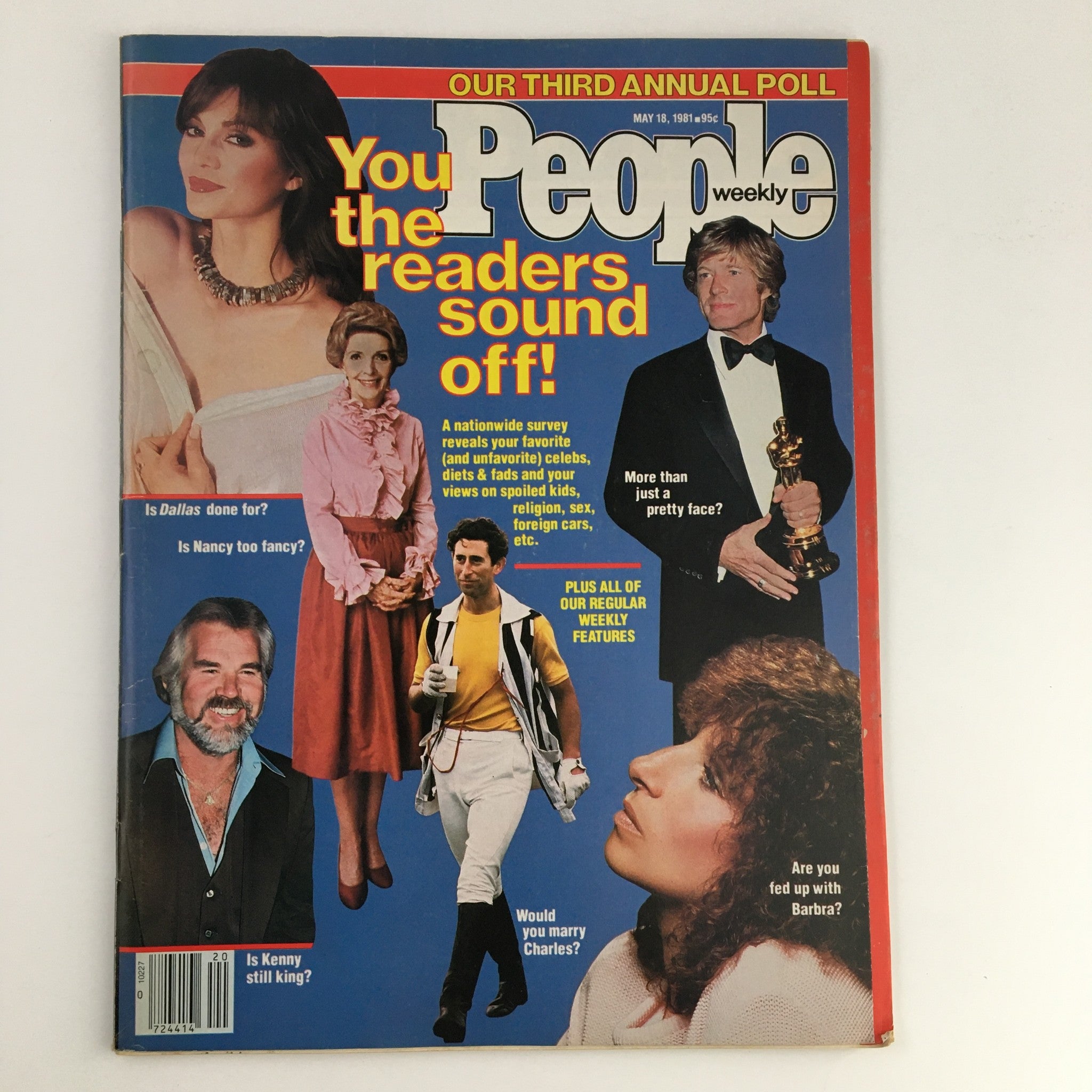 People Weekly Magazine May 18 1981 Barbra Streisand and Kenny Rogers No Label