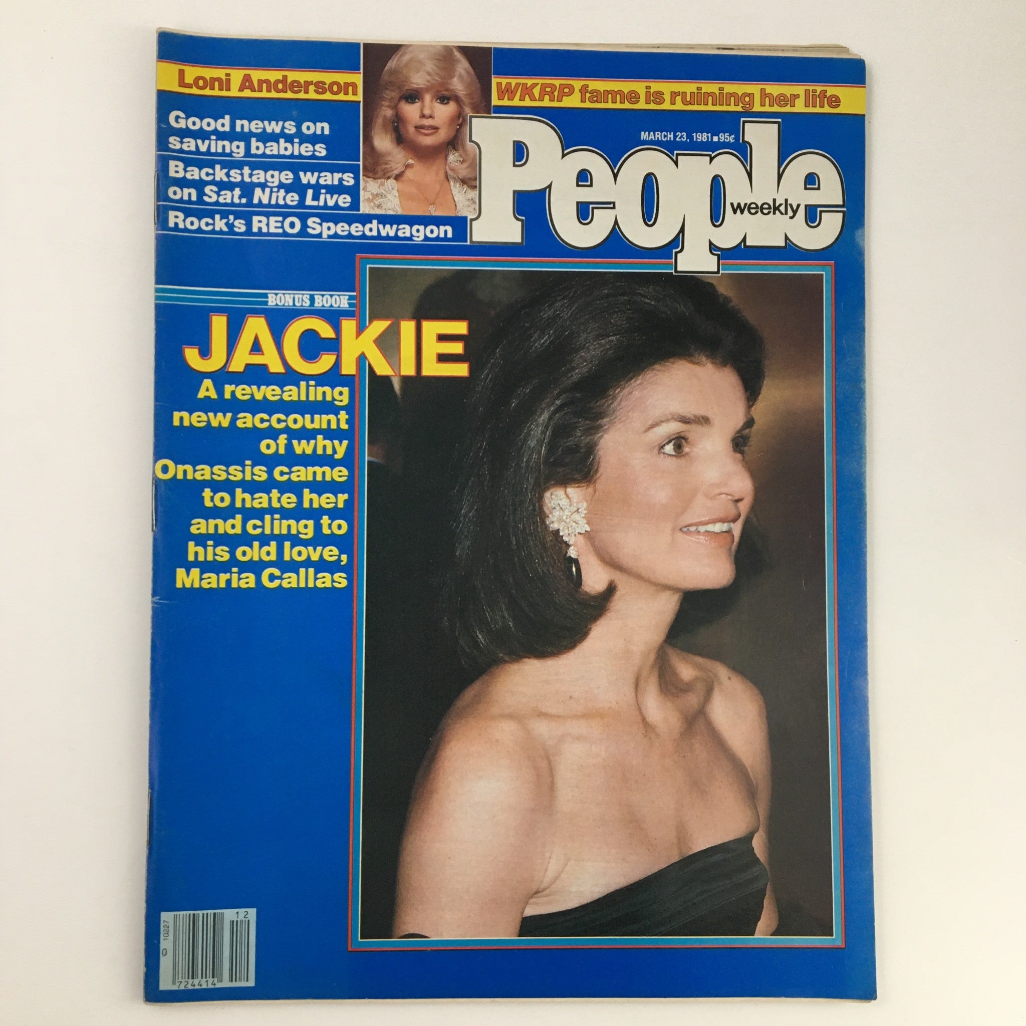 People Weekly Magazine March 23 1981 Jackie Onassis & Ari Onassis No Label