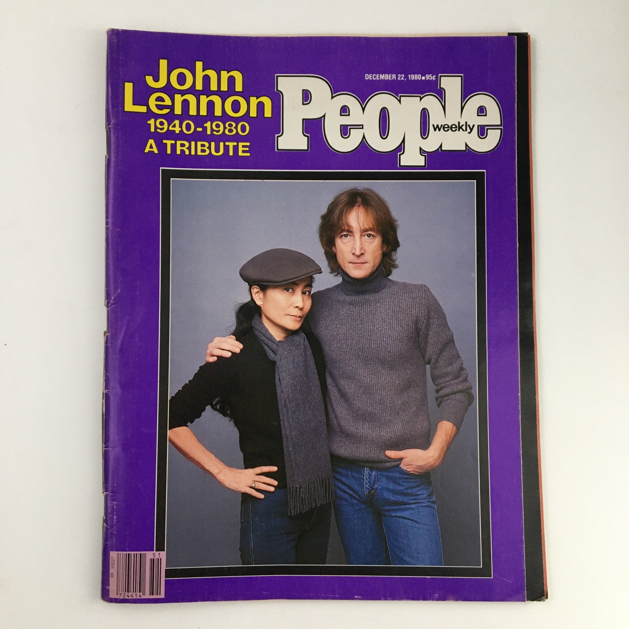 People Weekly Magazine December 22 1980 John Lennon 1940-1980 A Tribute No Label