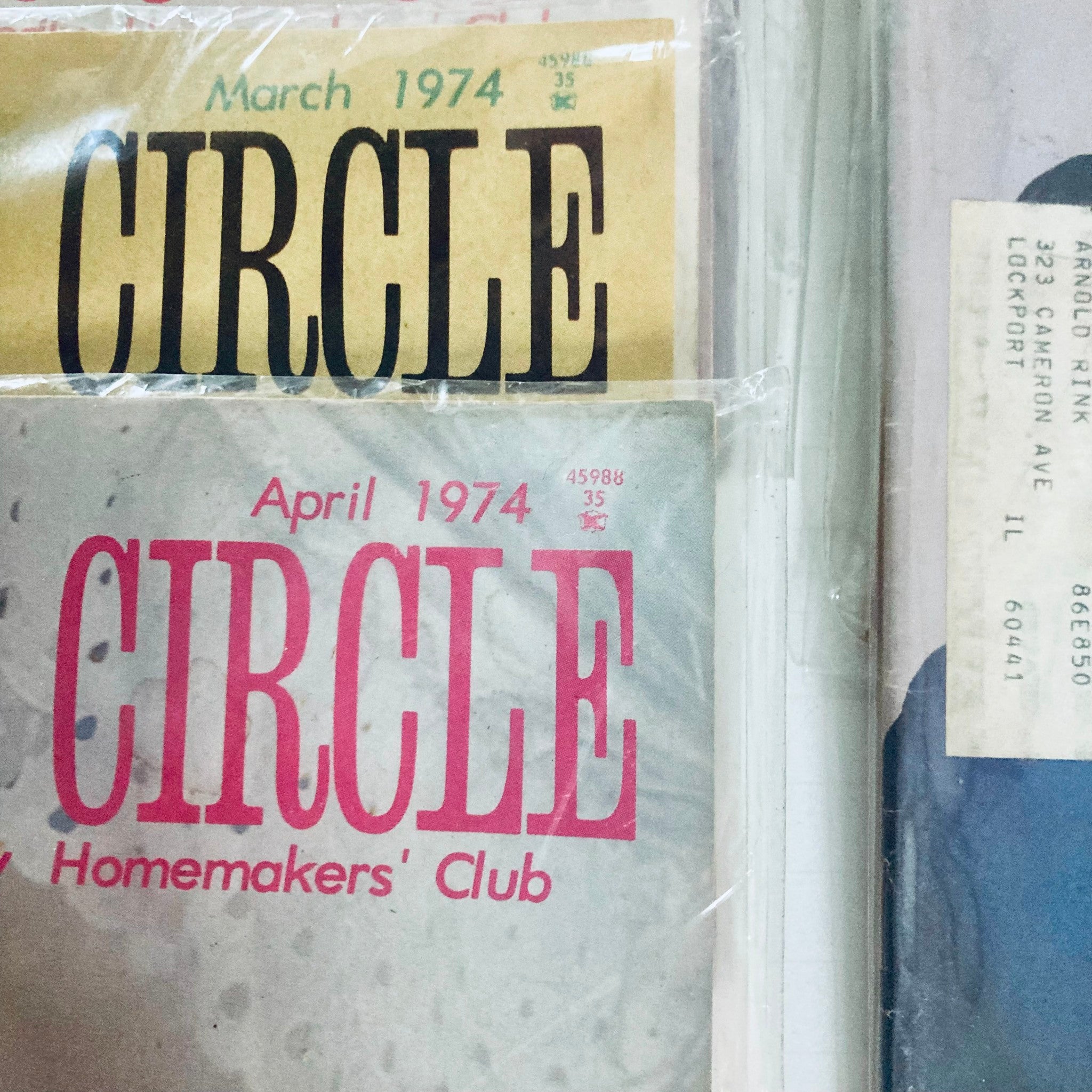 Lot of 28 1960s 1970s Women's Circle Friendly Homemakers' Club Magazine