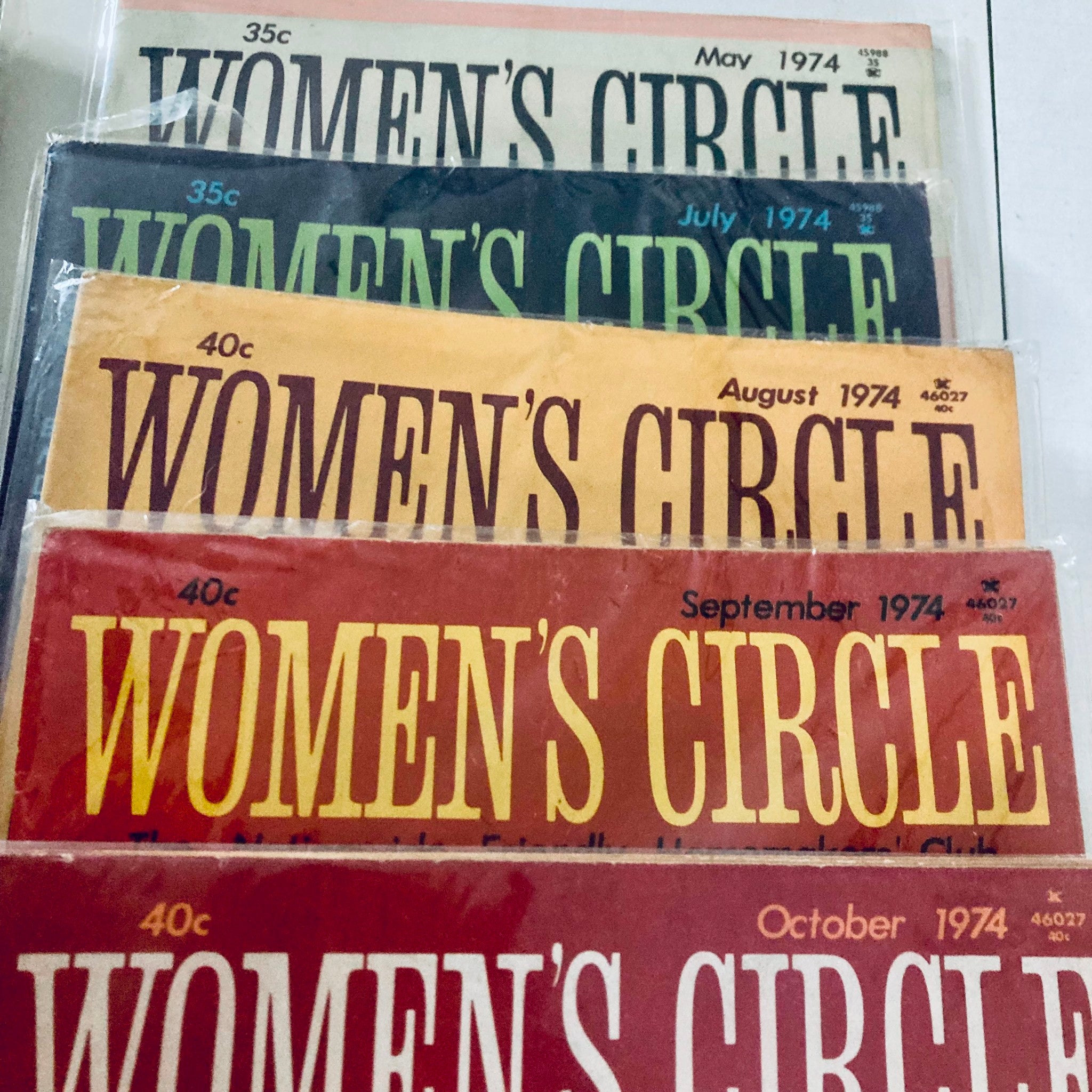 Lot of 28 1960s 1970s Women's Circle Friendly Homemakers' Club Magazine