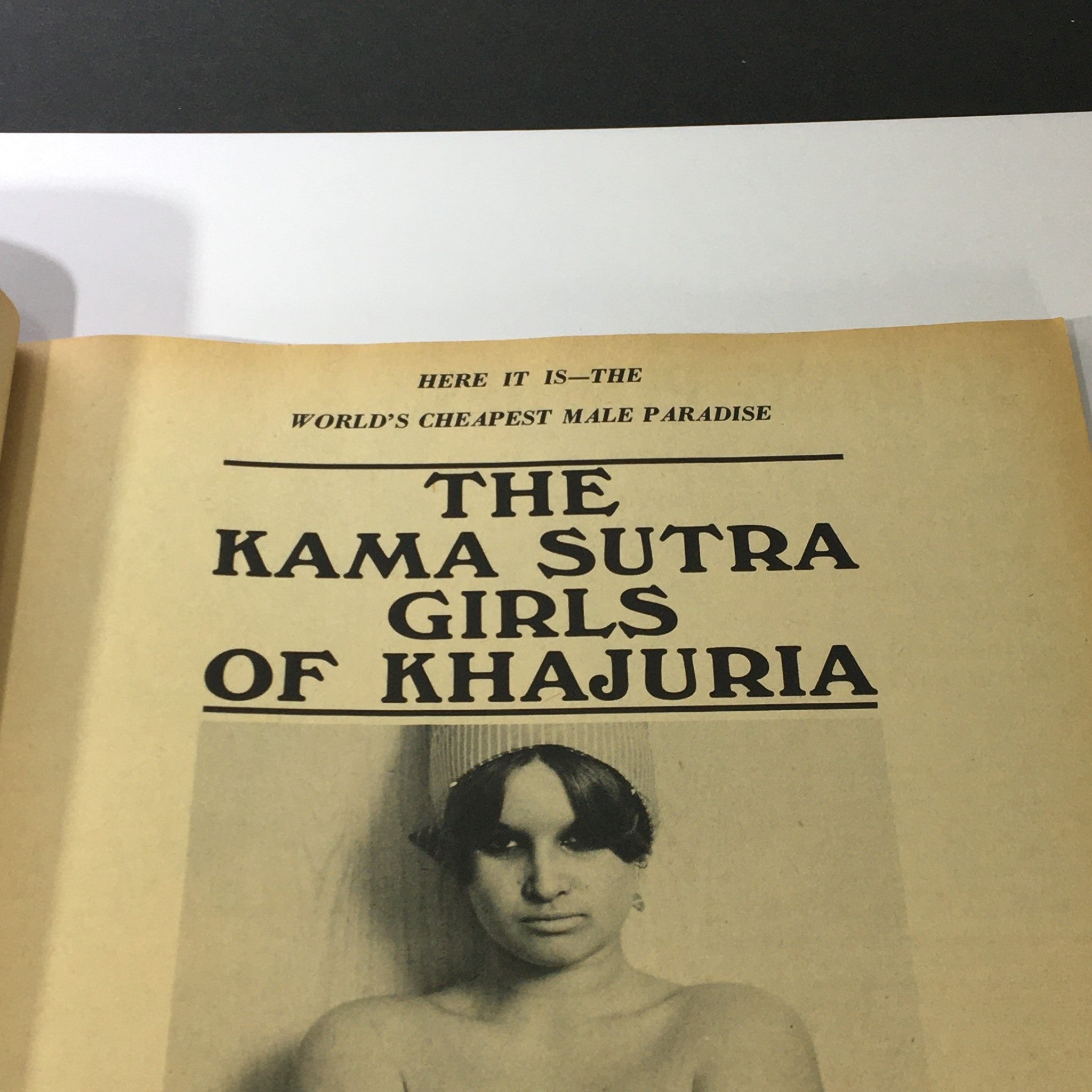 VTG True Adventures Magazine February 1968 The Kama Sutra Girls, Newsstand