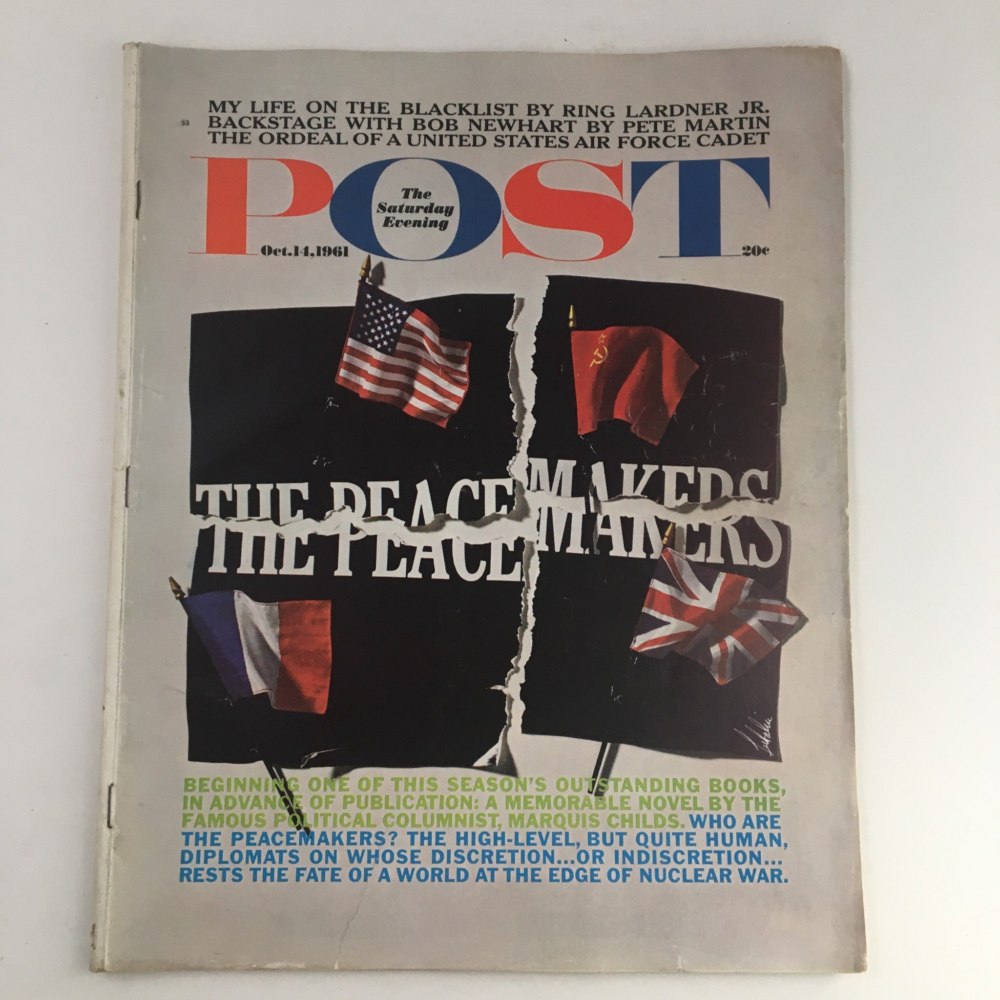 The Saturday Evening Post October 14 1961 The Peace Makers of the World No Label