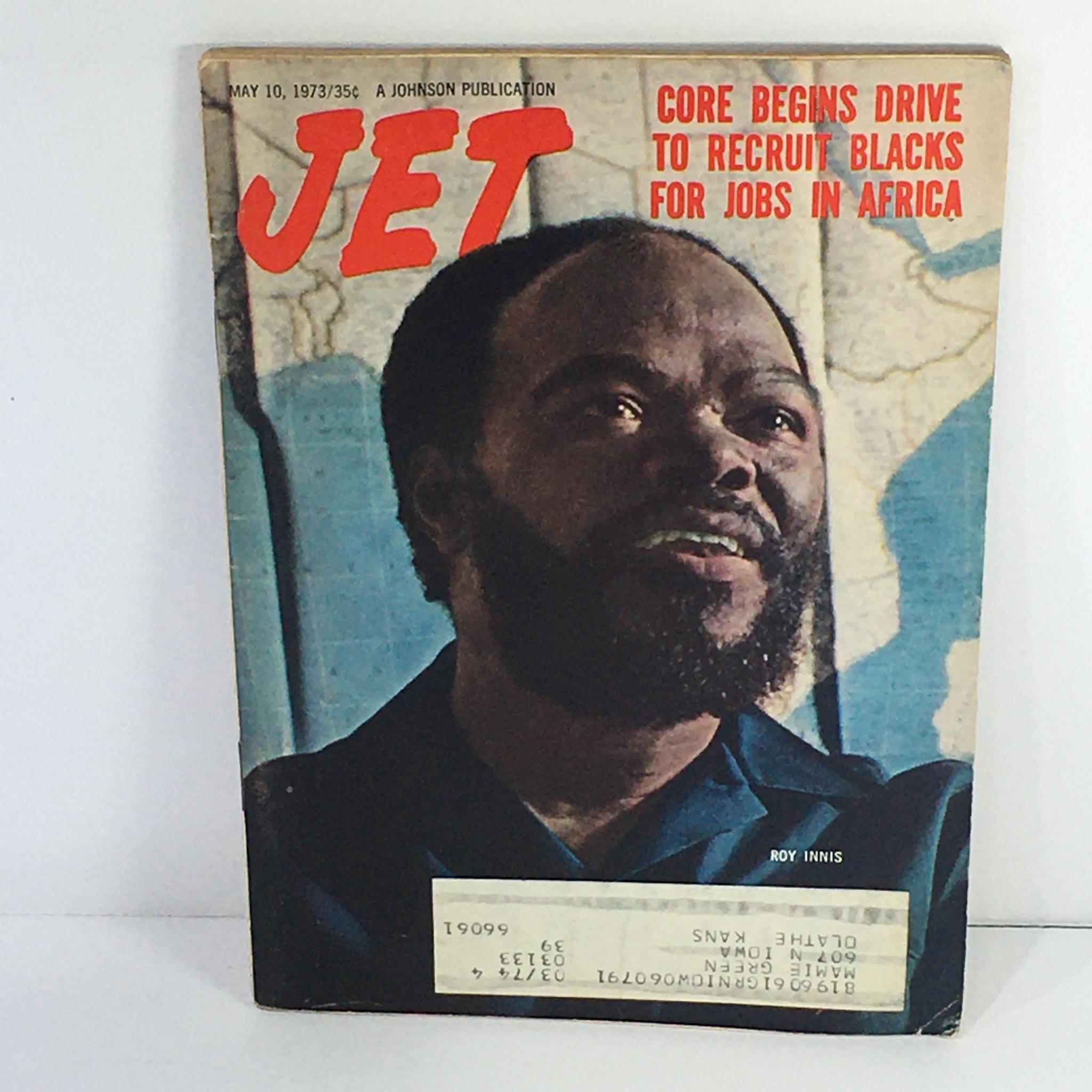 Jet Magazine: May 10 73 - Core Begins Drive To Recruit Blacks for Jobs in Africa