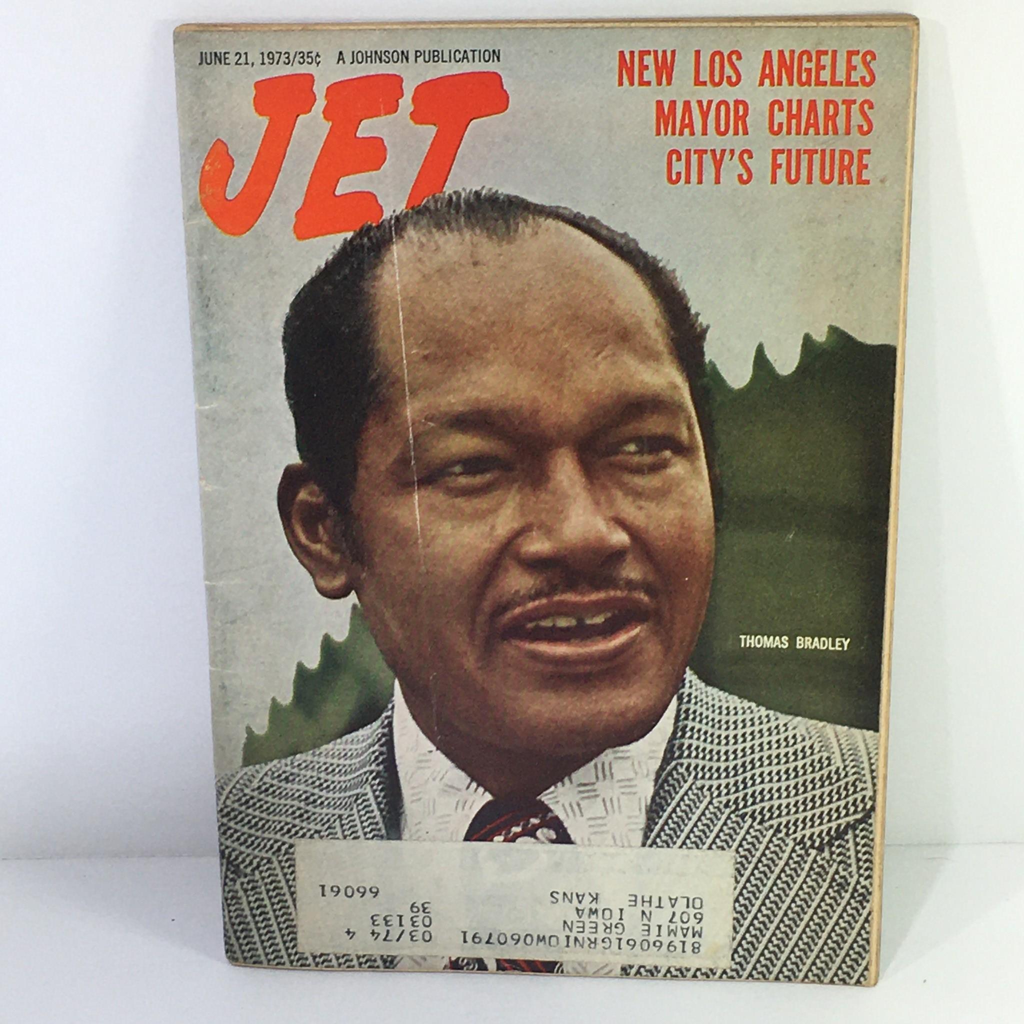 Jet Magazine: Jun 21 1973 - New Los Angeles Mayor Charts City's Future
