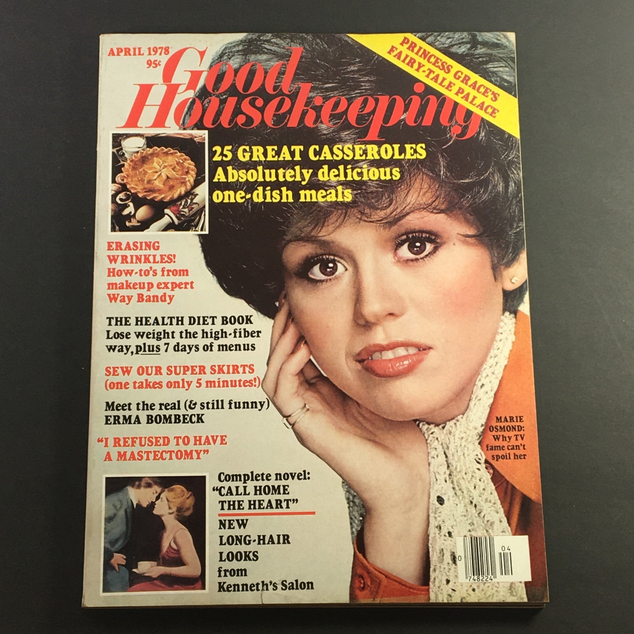 VTG Good Housekeeping Magazine April 1978 Marie Osmond Princess Grace, Newsstand