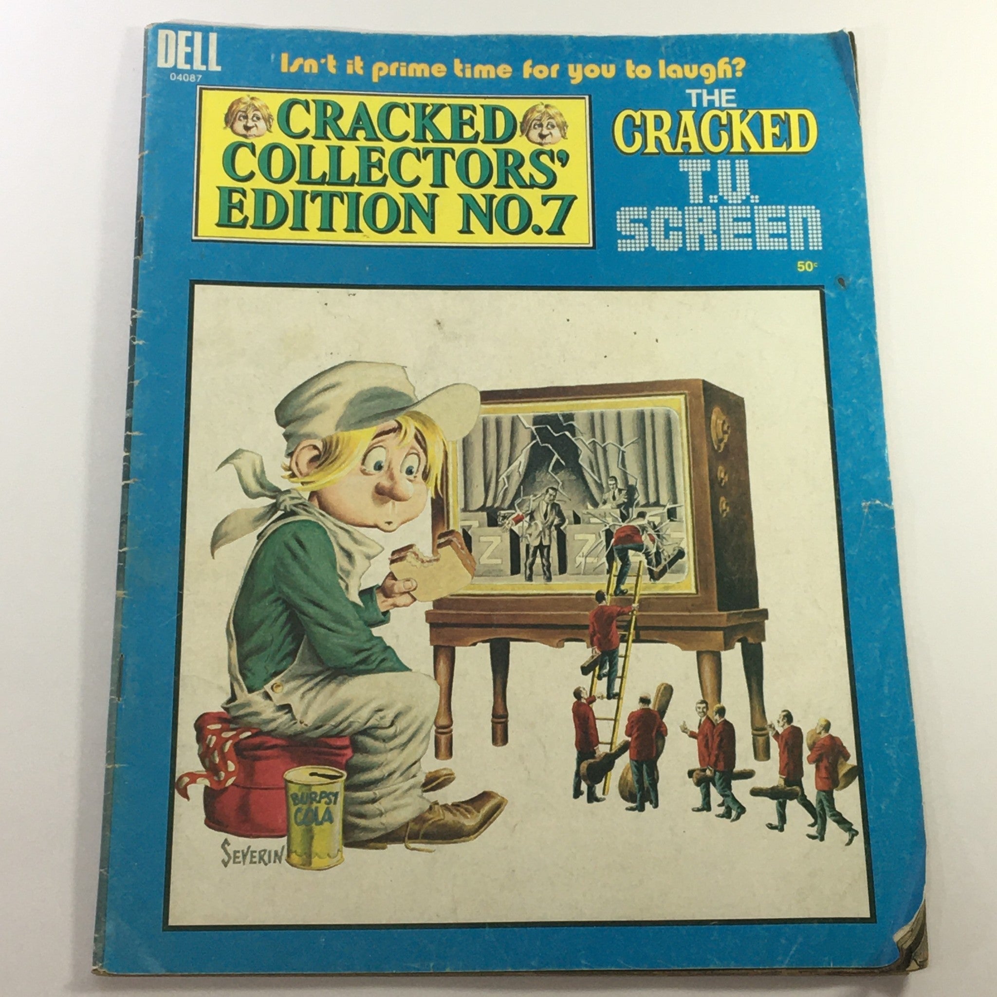 VTG Cracked Comics Collectors' Edition No. 7 1974 The Cracked TV Screen No Label