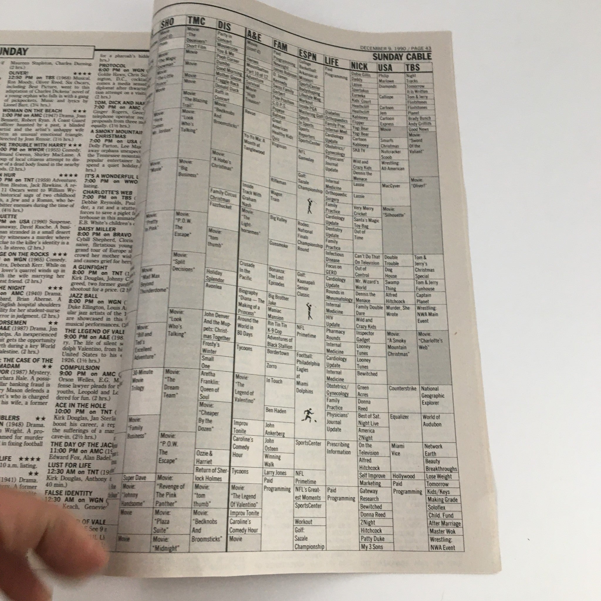The Washington Post December 1990 Guest Speaker Peter Falk as Columbo No Label
