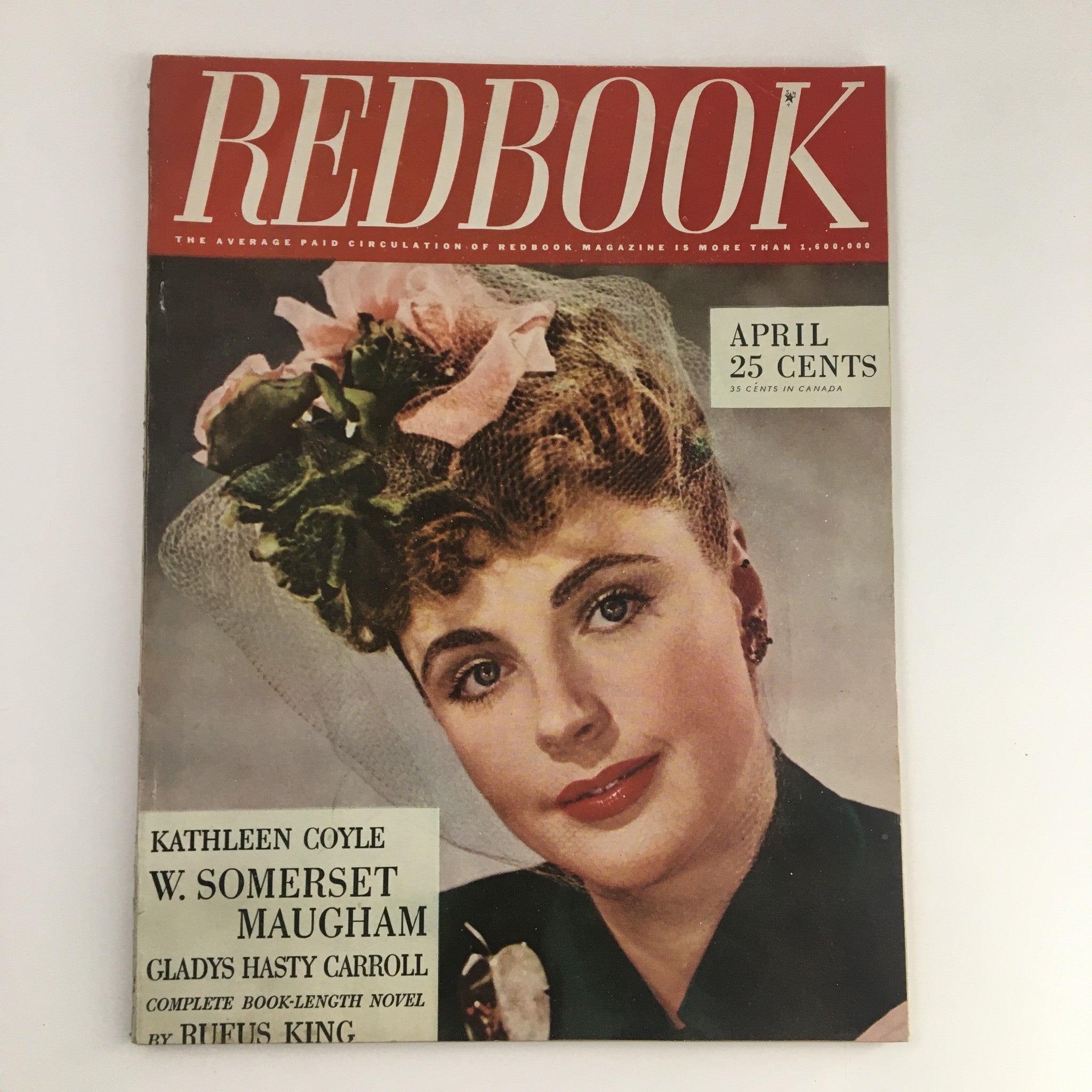 VTG Redbook Magazine April 1944 The Adventure of the Incautious Guest No Label