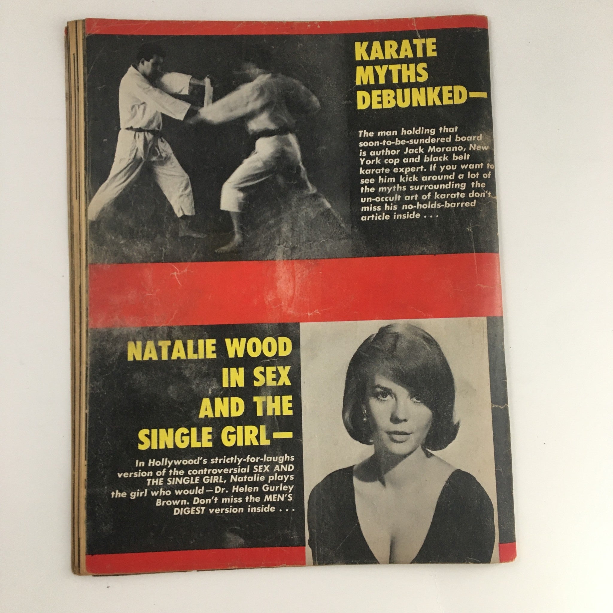 Men's Digest Magazine July 1964 Carnal Reward & A Woman for Raffle No Label