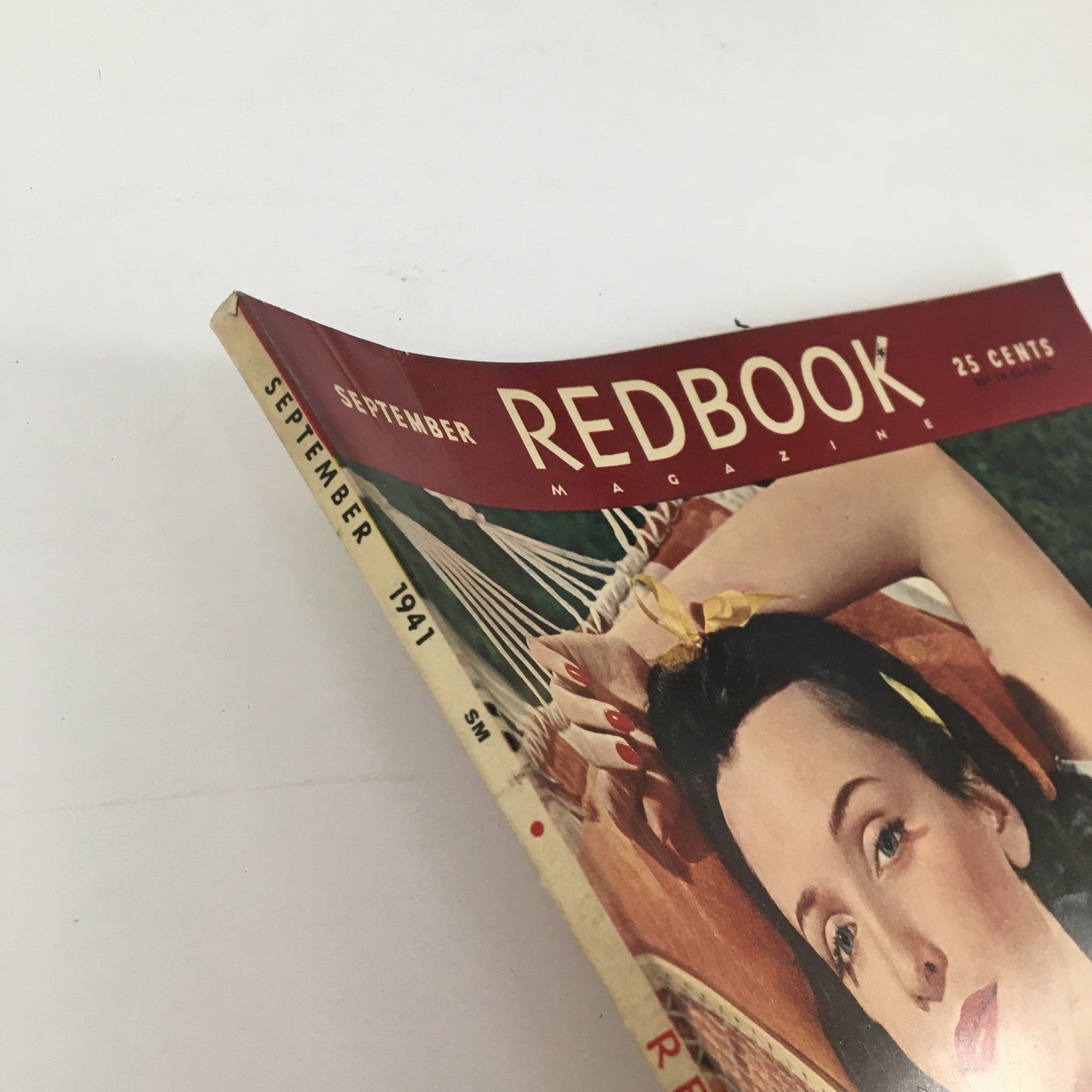 VTG Redbook Magazine September 1941 Posed by Miss Katheryn Hernan No Label