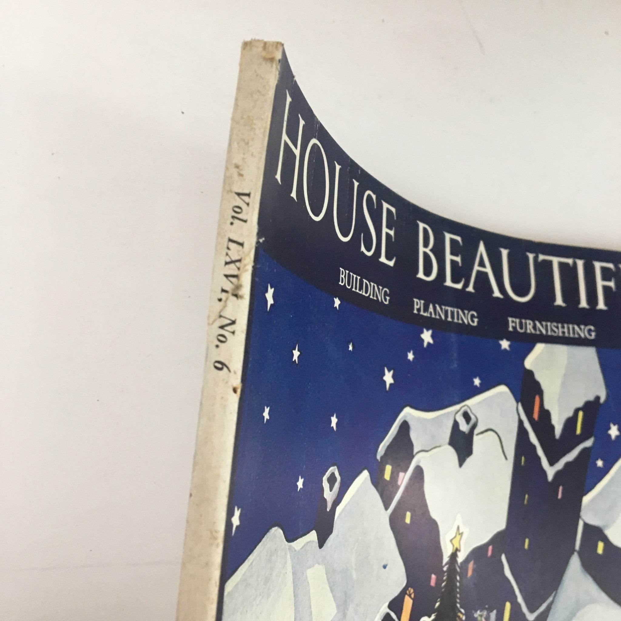 House Beautiful Magazine December 1929 Theme Cover by Janet Smalley No Label