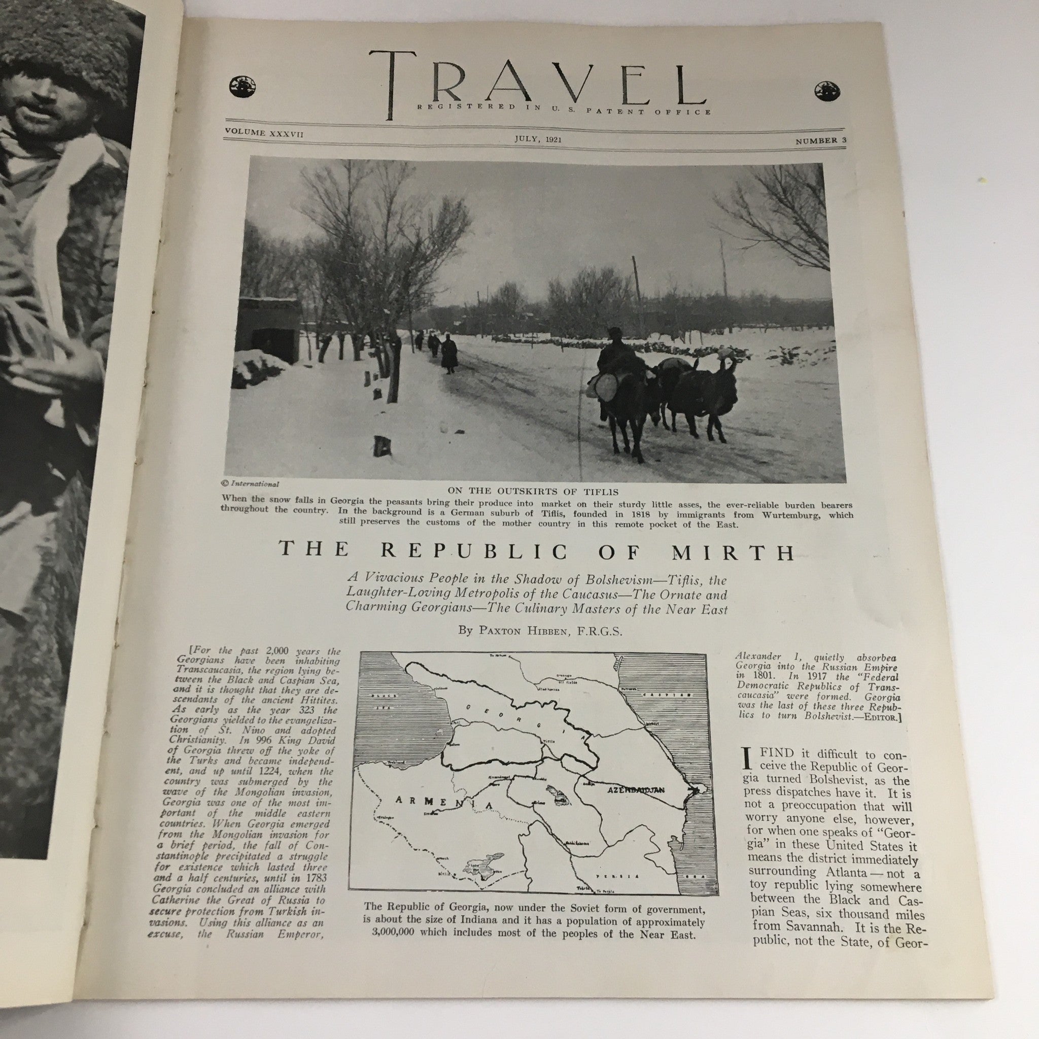 VTG Travel Magazine July 1921 Franklin Roosevelt Our New Wilderness Playground