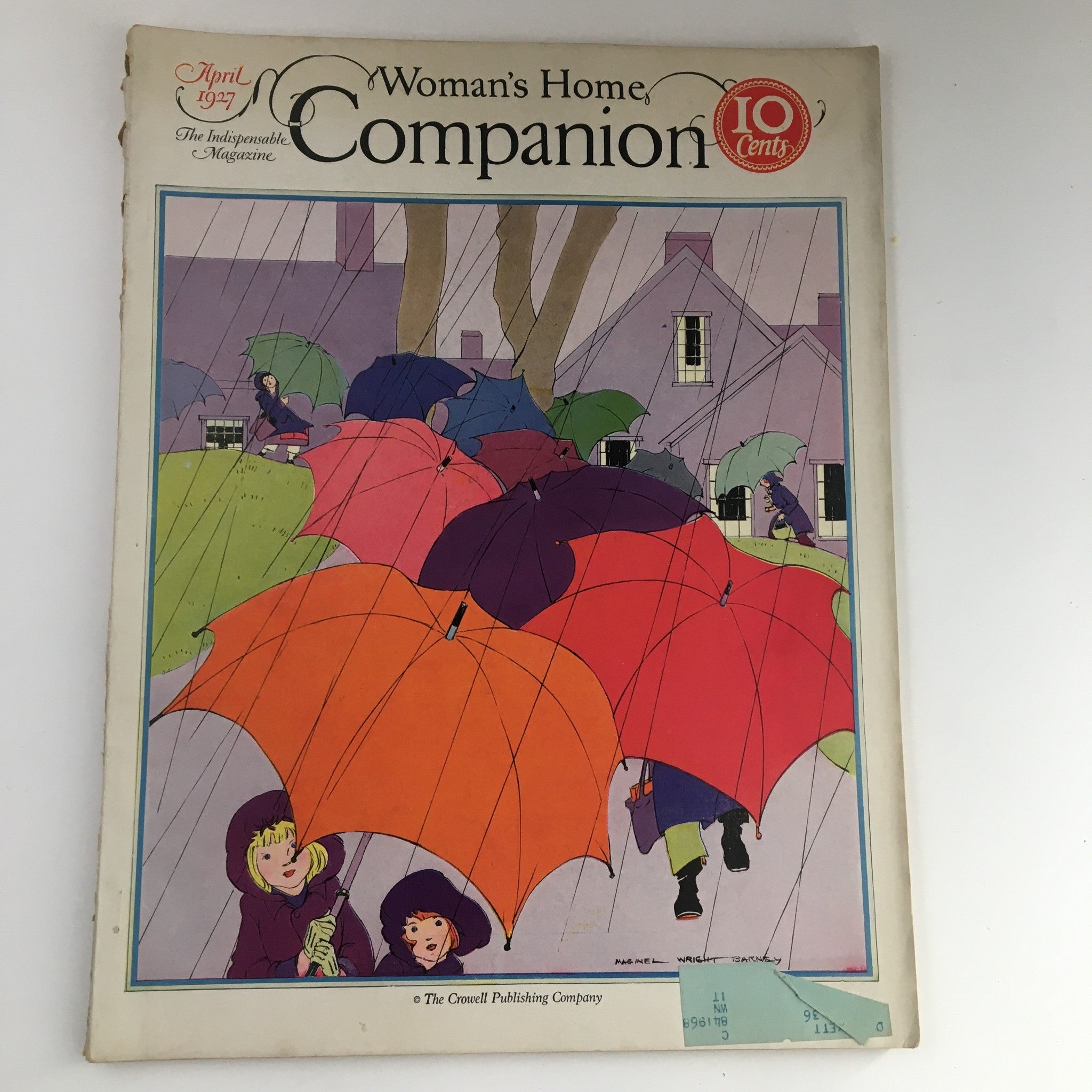 VTG Woman's Home Companion April 1927 The 4-Types of Physical Unfitness College