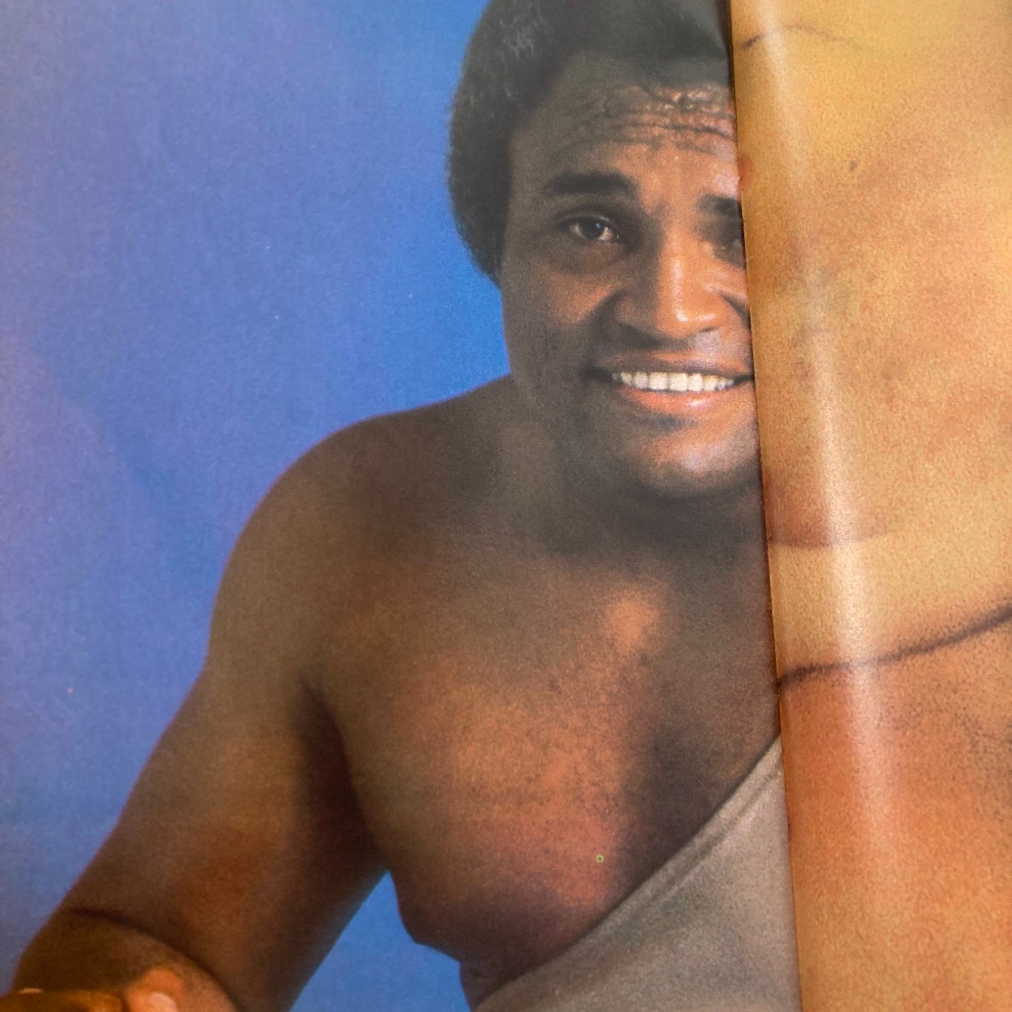 VTG Wrestling Poster Magazine 1984 Vol 4. Carlos Colon No Label w Poster