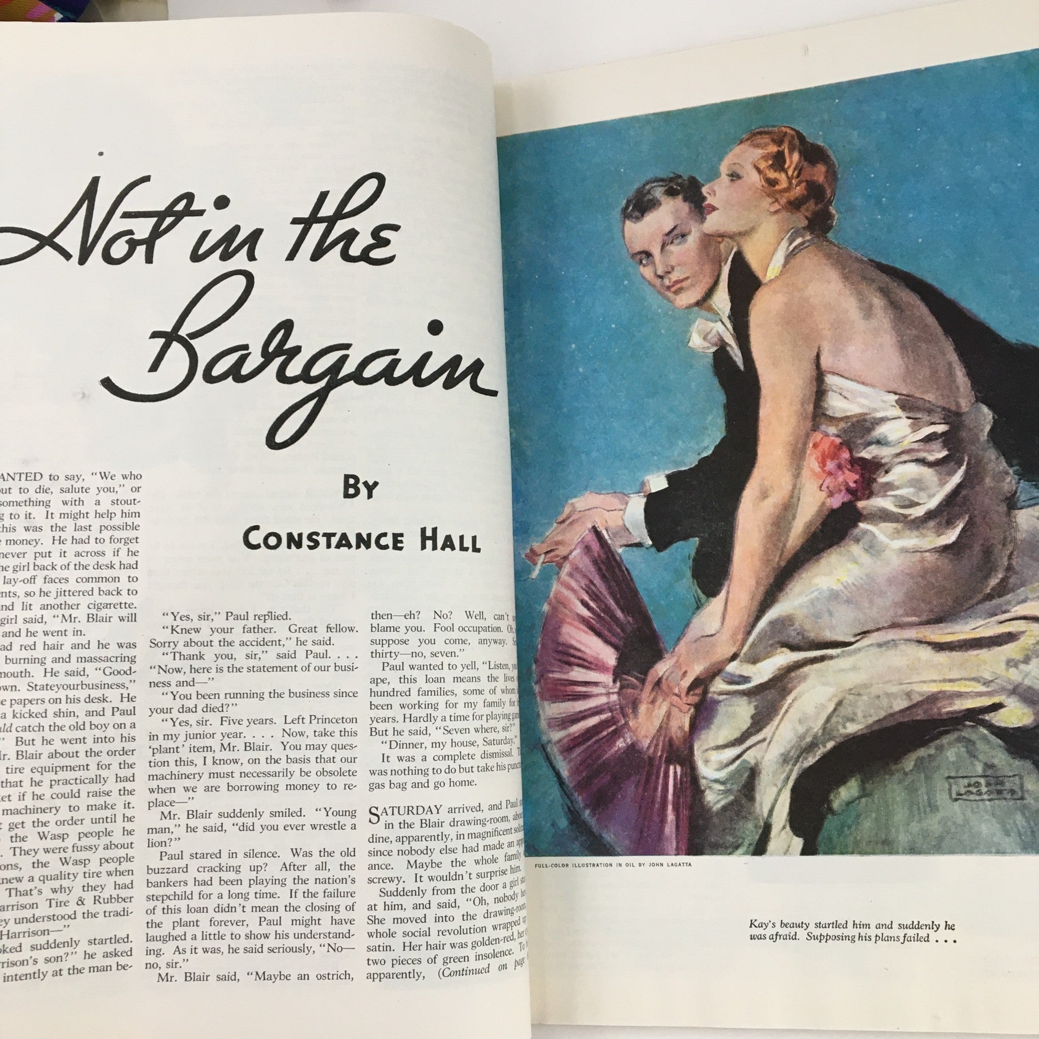 VTG The American Magazine October 1935 The Captive Bride Part I by Barrett W.