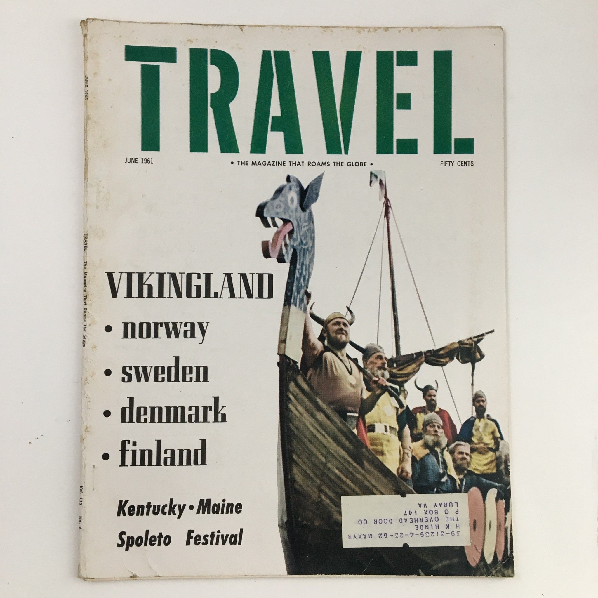 VTG Travel Magazine June 1961 Vikingland Norway, Sweden, Denmark & Finland