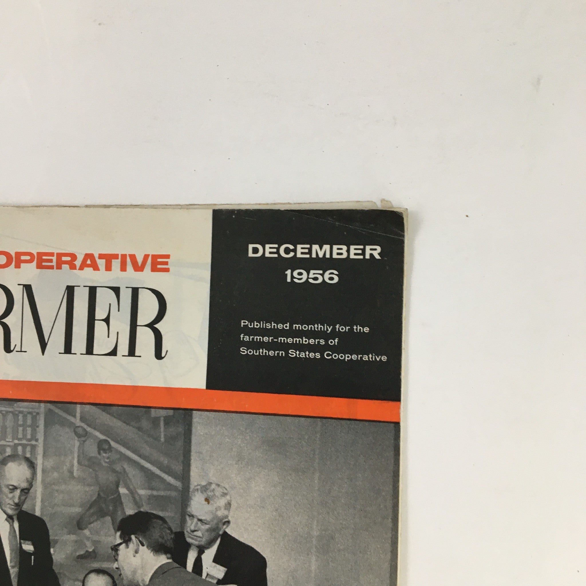 Cooperative Farmer Magazine December 1956 Interviewing Southern States