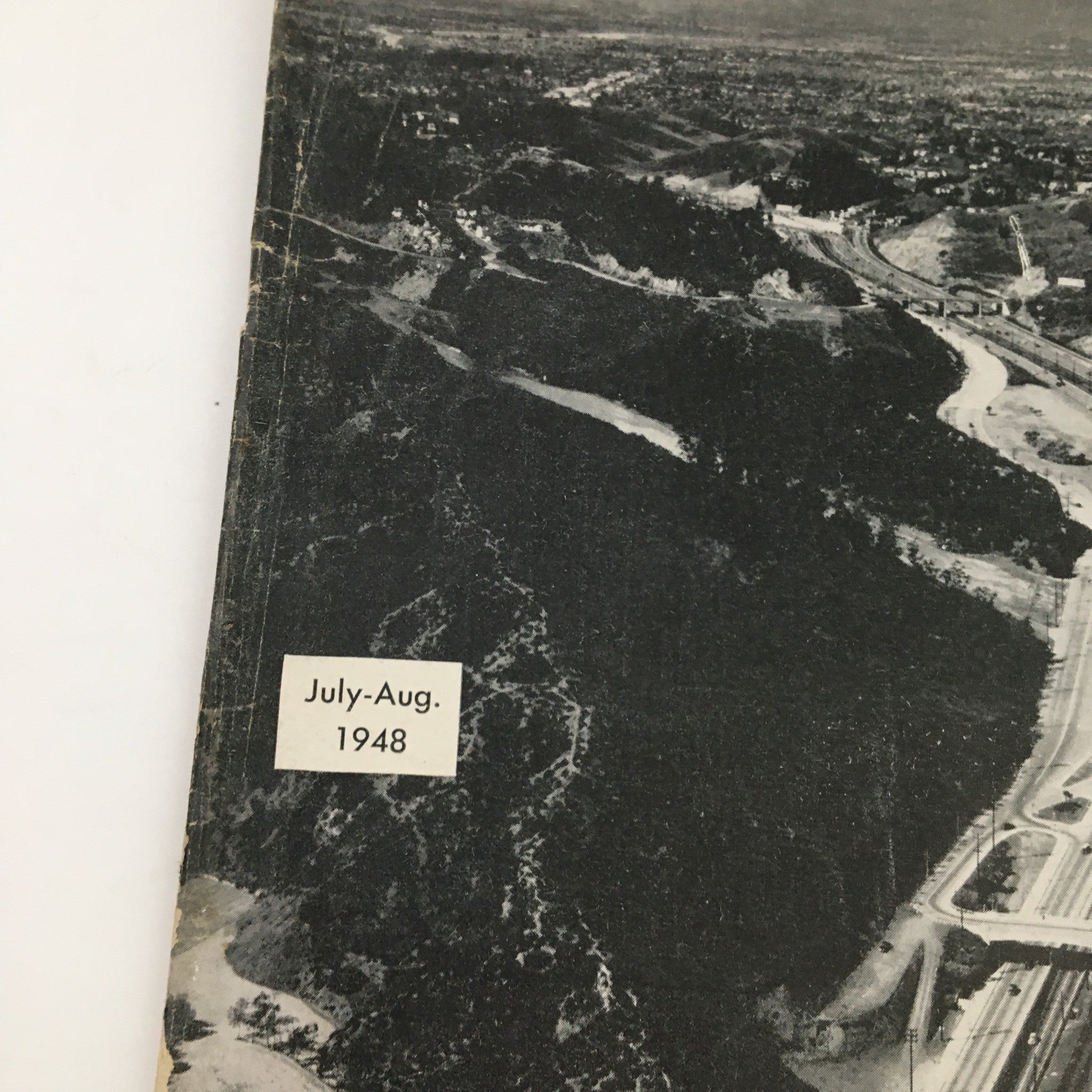 California Highway and Public Works July 1948 Aerial Viewing of Cahuenga Freeway