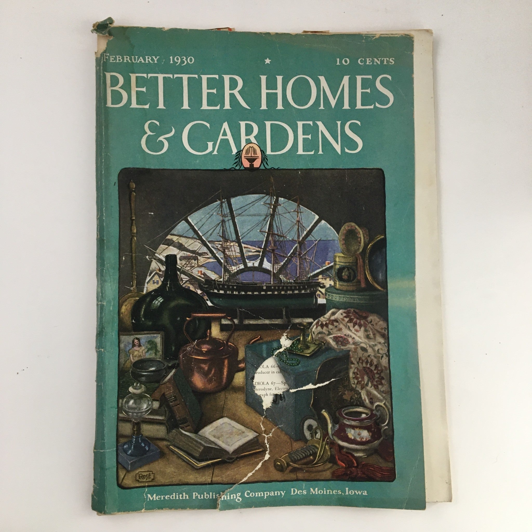 Better Homes & Gardens February 1930 A House That Earns Its Keep at New England