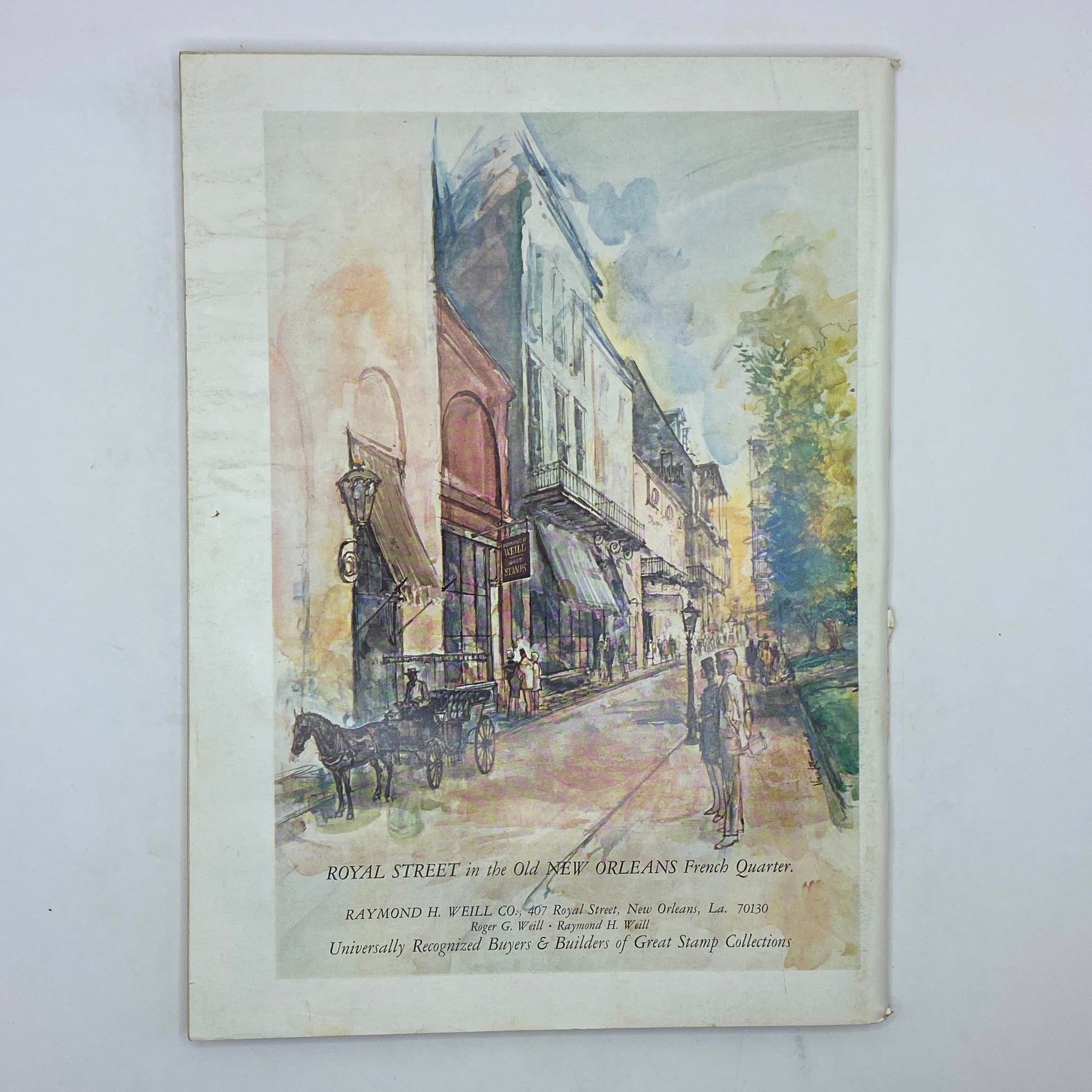 Cover of The New Yorker Complete Magazine from December 12, 1977, featuring a historical illustration of Royal Street in the Old New Orleans French Quarter by Edward Koren, showcasing architectural elements and the atmosphere of late 1970s culture.
