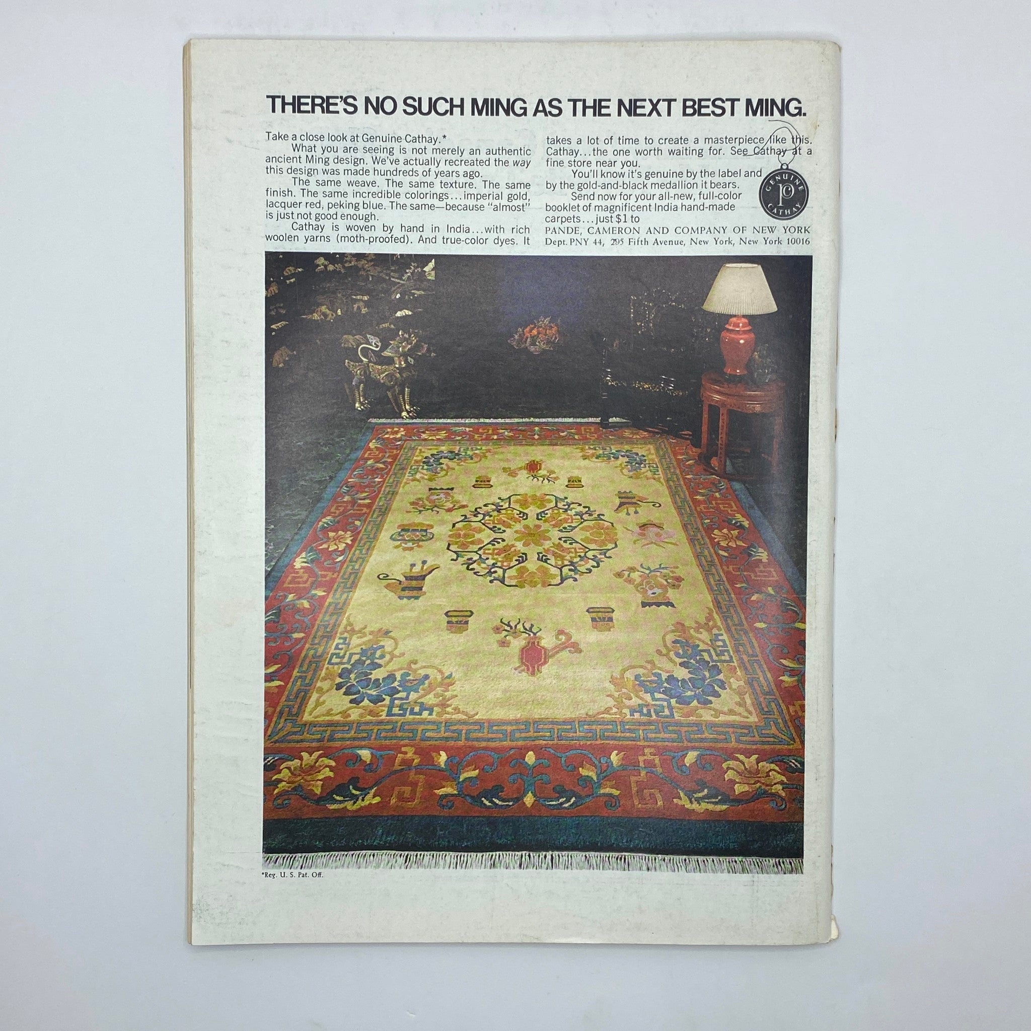 The New Yorker Complete Magazine April 29, 1974 RO Blechman Cover No Label