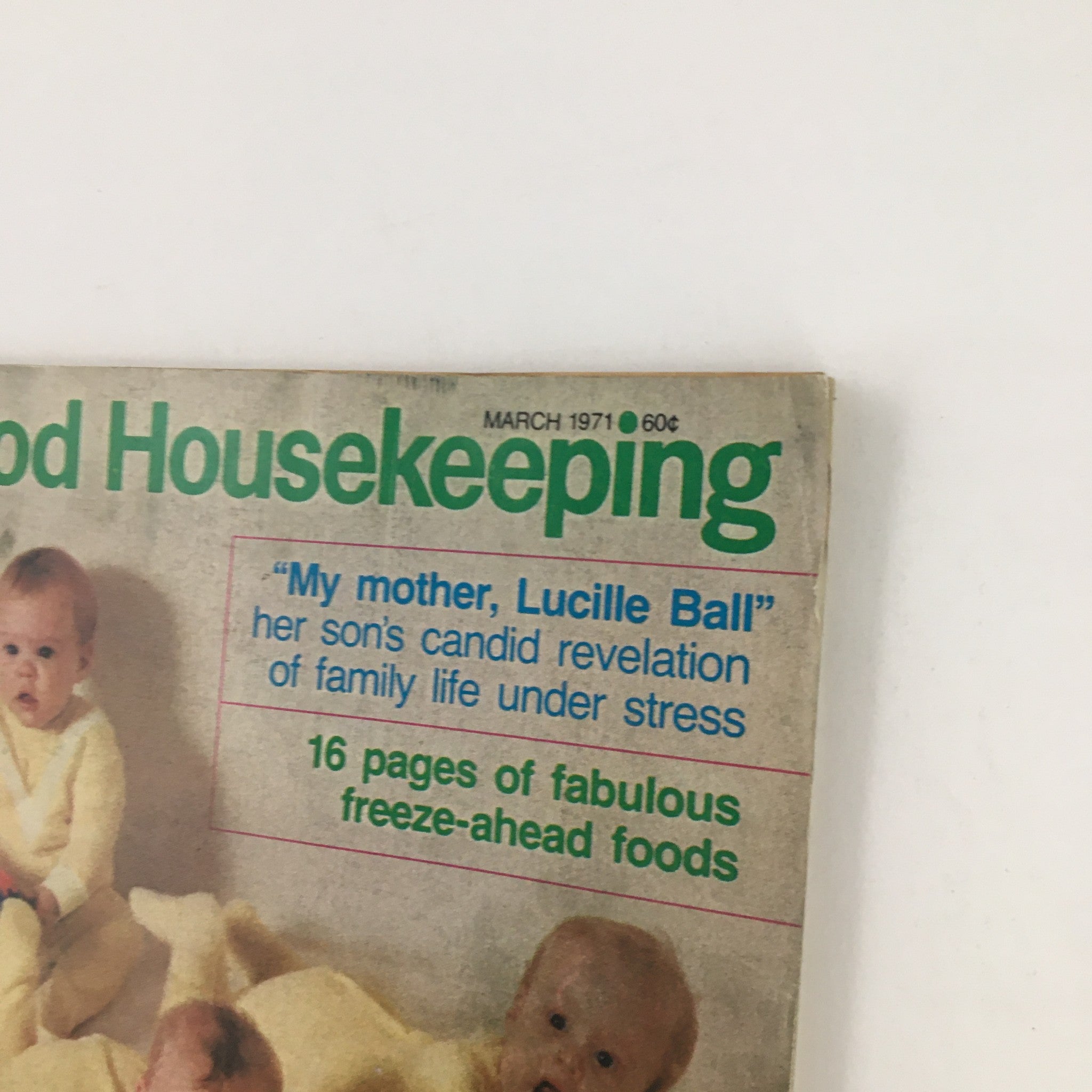 Good Housekeeping Magazine March 1971 The Kienasts Joys & Woes of Raising Quints