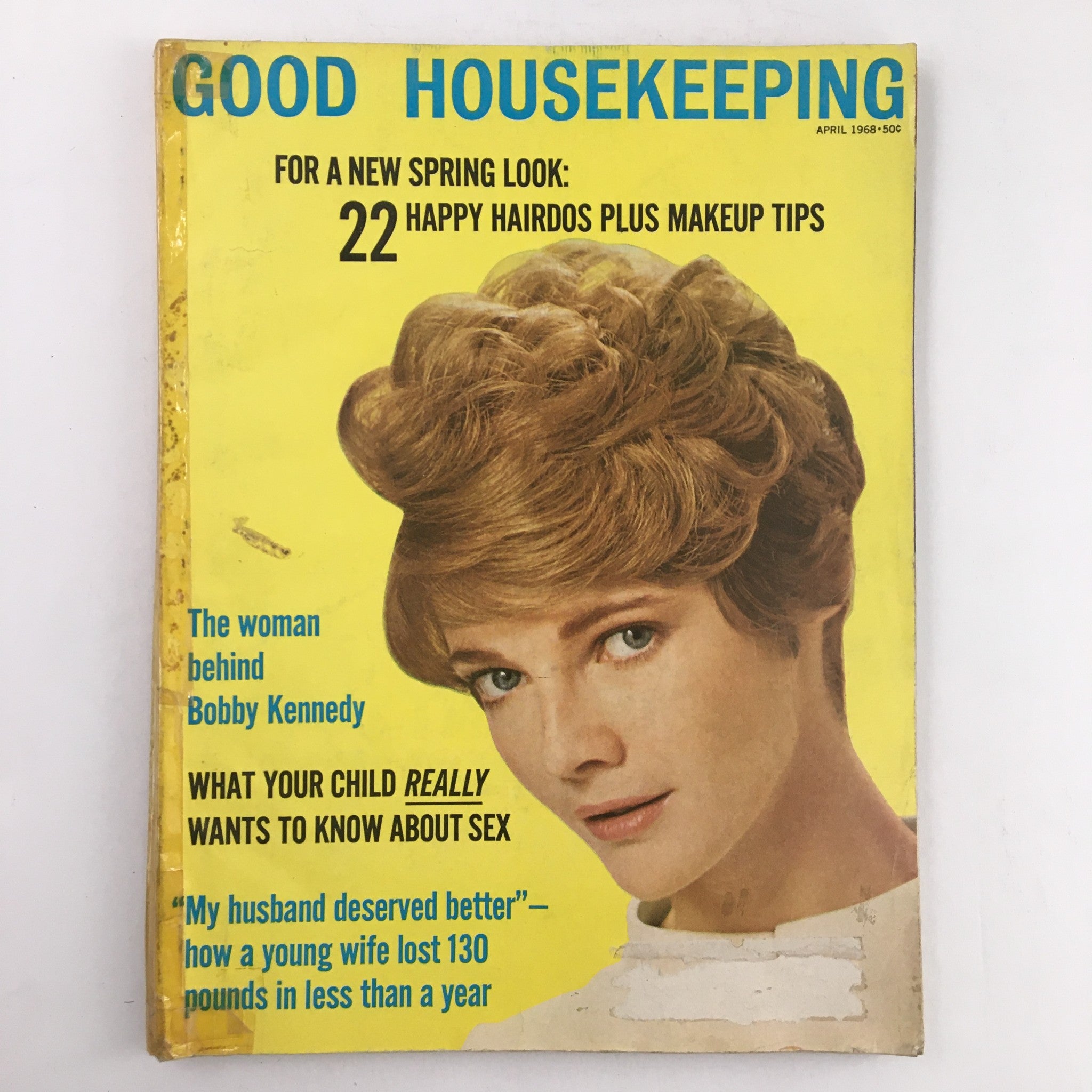 Good Housekeeping Magazine April 1968 The Woman Behind Bobby Kennedy