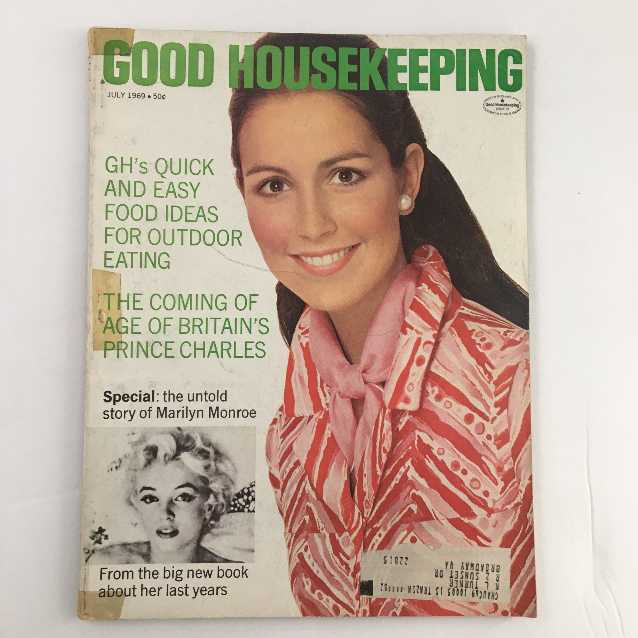 Good Housekeeping Magazine July 1969 The Untold Story of Marilyn Monroe