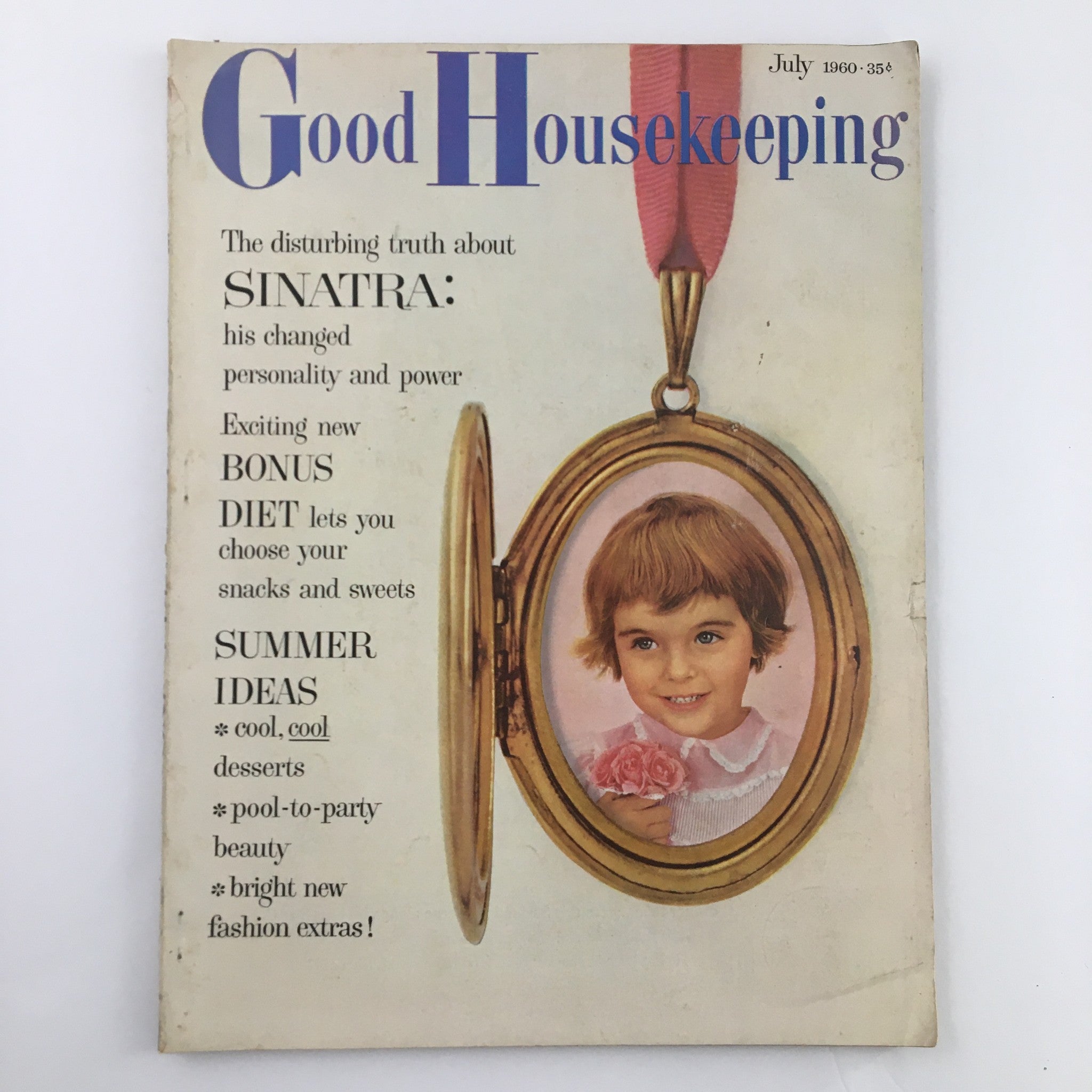 Good Housekeeping Magazine July 1960 The Disturbing Truth About Sinatra No Label