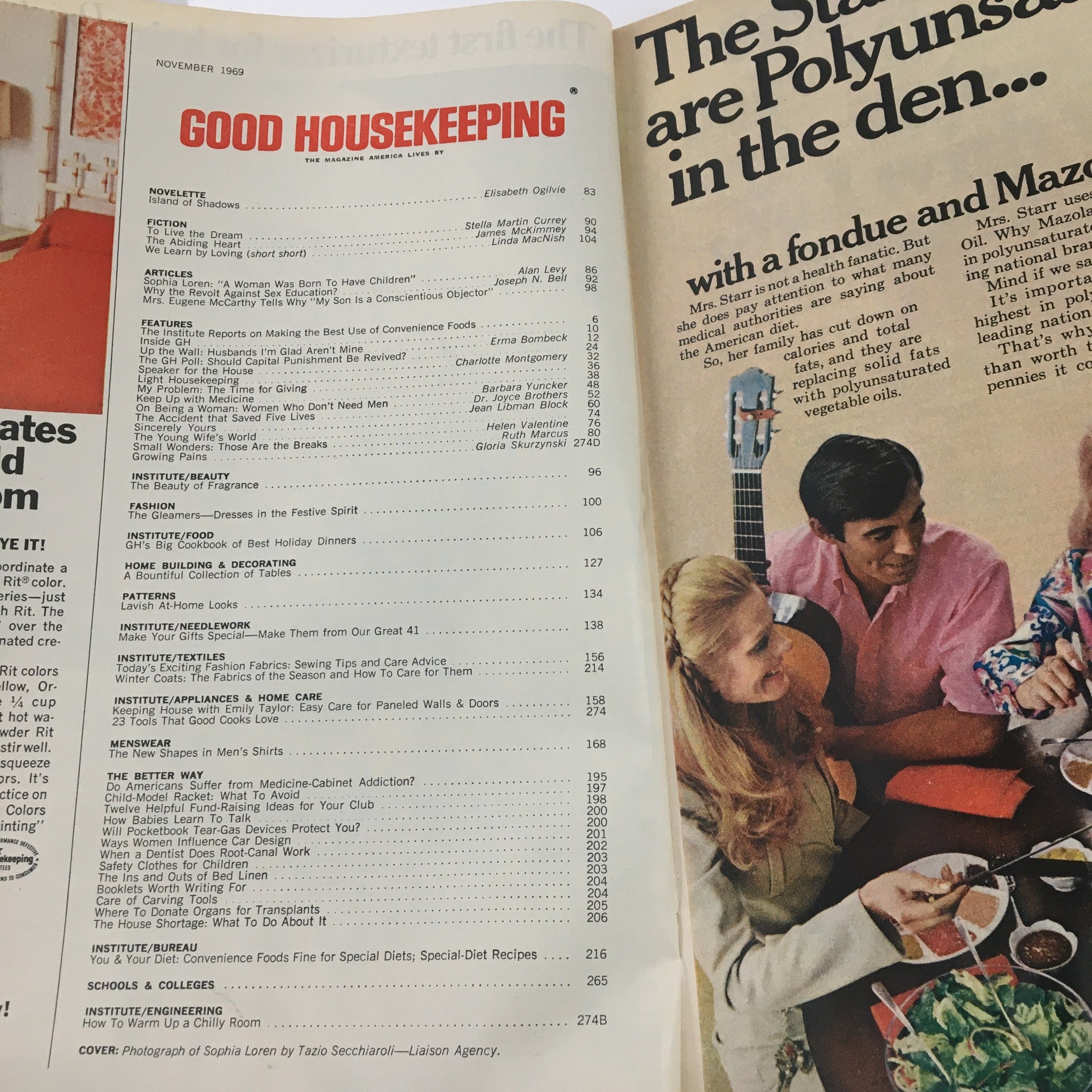 Good Housekeeping Magazine November 1969 Joyce Brothers Don't Need Men No Label