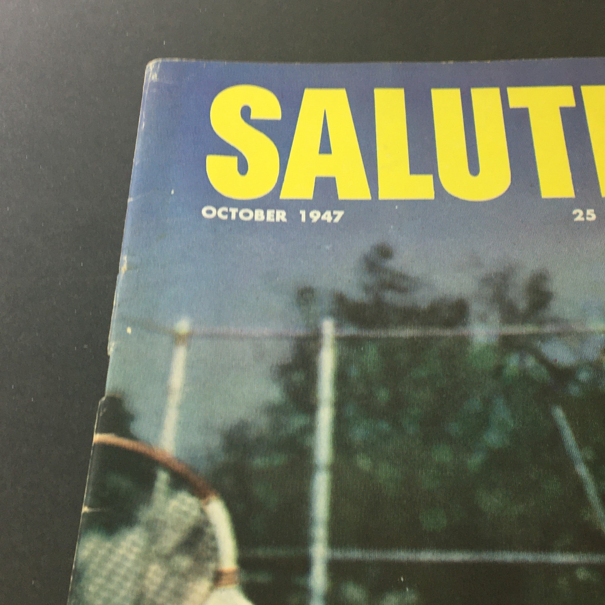 VTG Salute Magazine October 1947 Lila Leeds, Always Together Cover, Newsstand