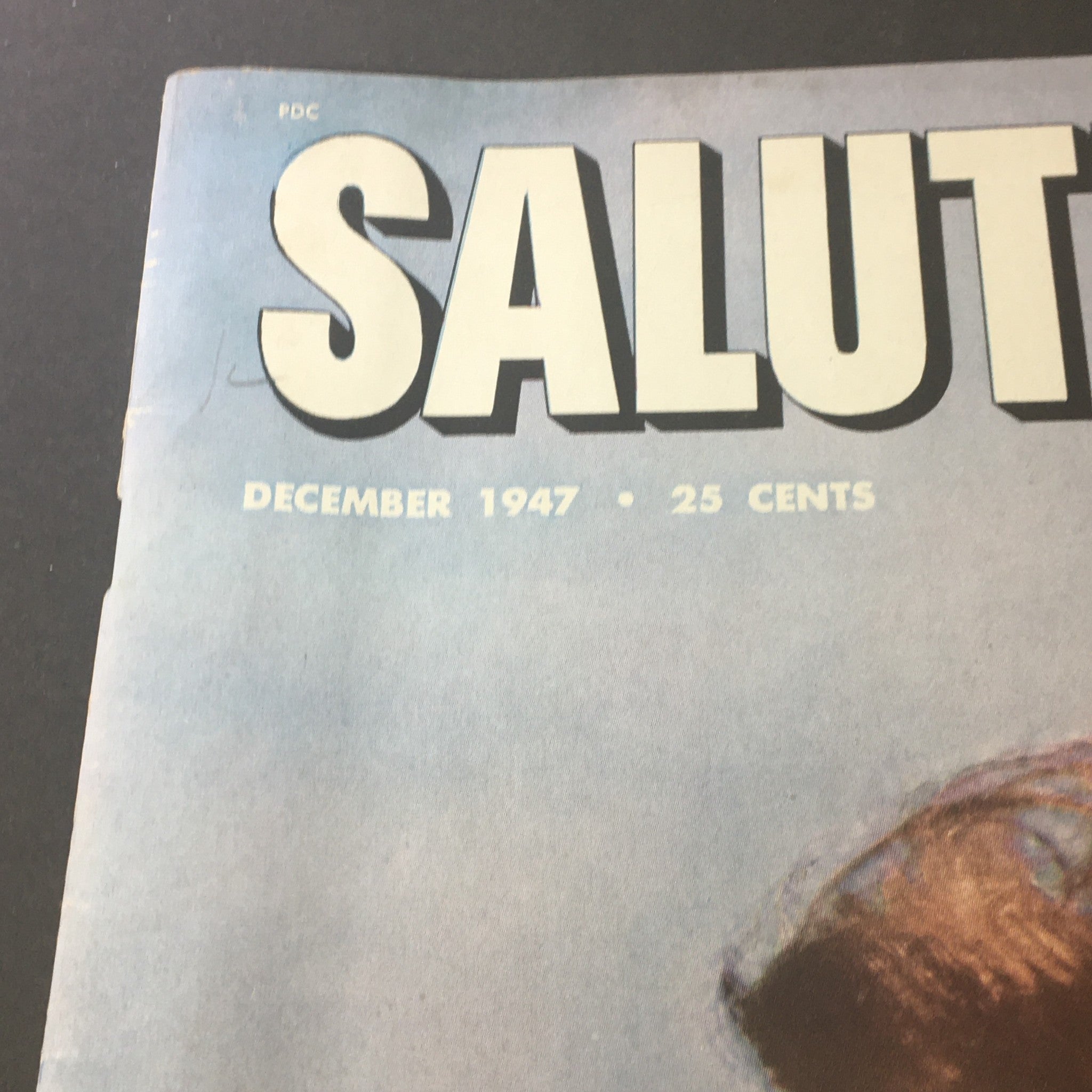 VTG Salute Magazine December 1947 Dusty Anderson, Pat Geraghty, Newsstand