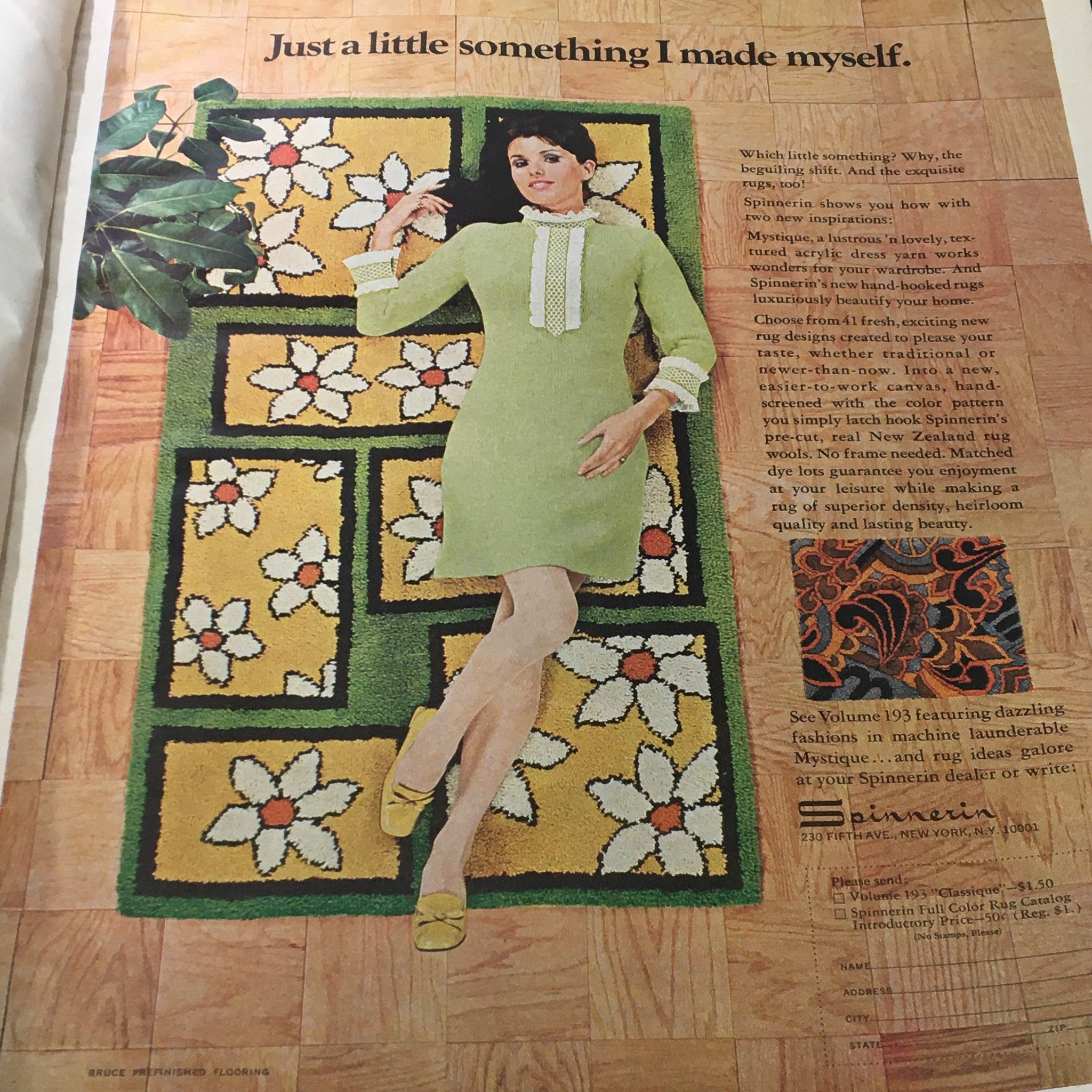 VTG McCall's Needlework & Crafts Magazine Spring Summer 1969 Knits, Newsstand