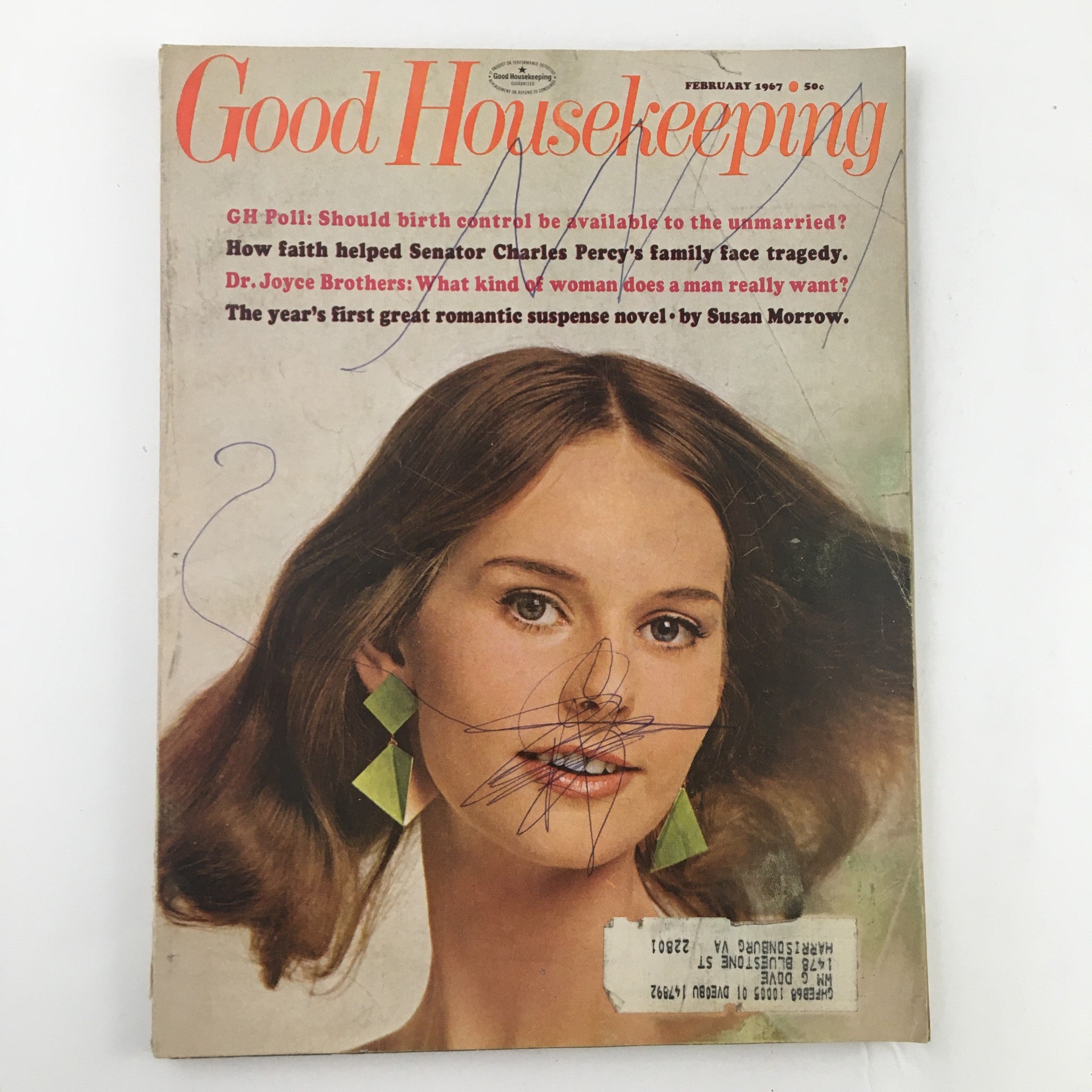 Good Housekeeping Magazine February 1967 Faith Helped Charles Percy Tragedy