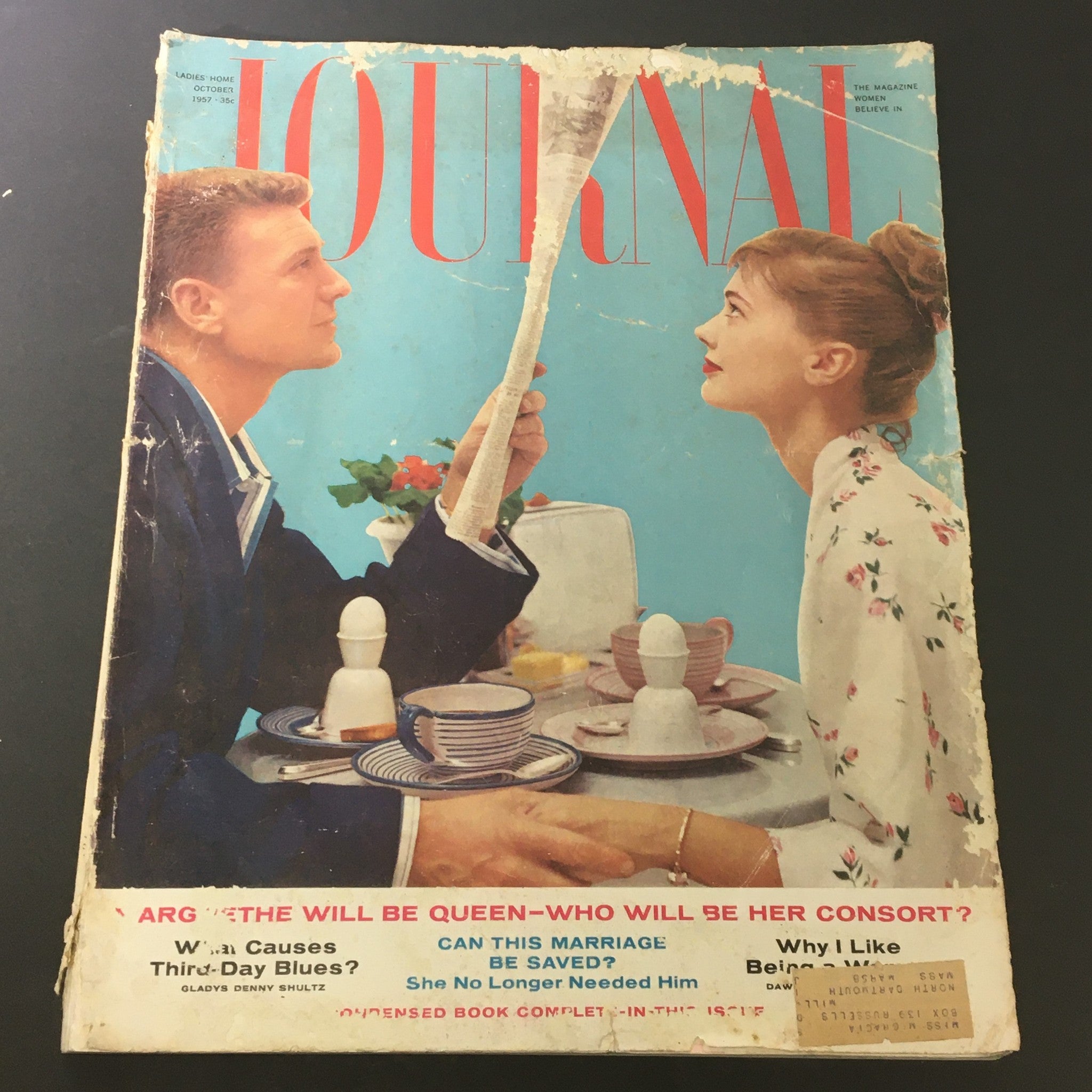 VTG Journal Magazine October 1957 Vol 74 #10 Amid My Alien Corn, Wife's Husband