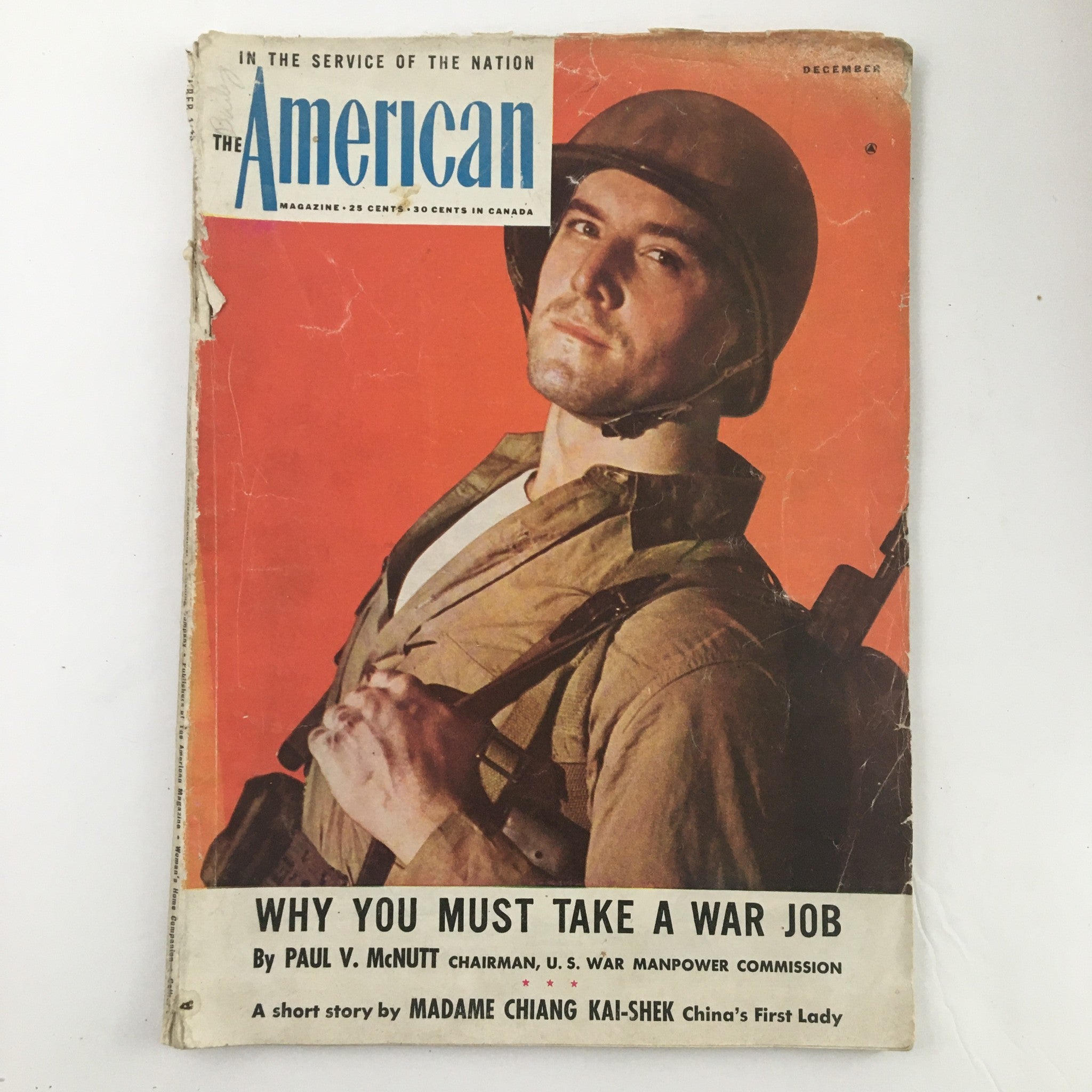 The American Magazine December 1943 Why You Must Take A War Job No Label