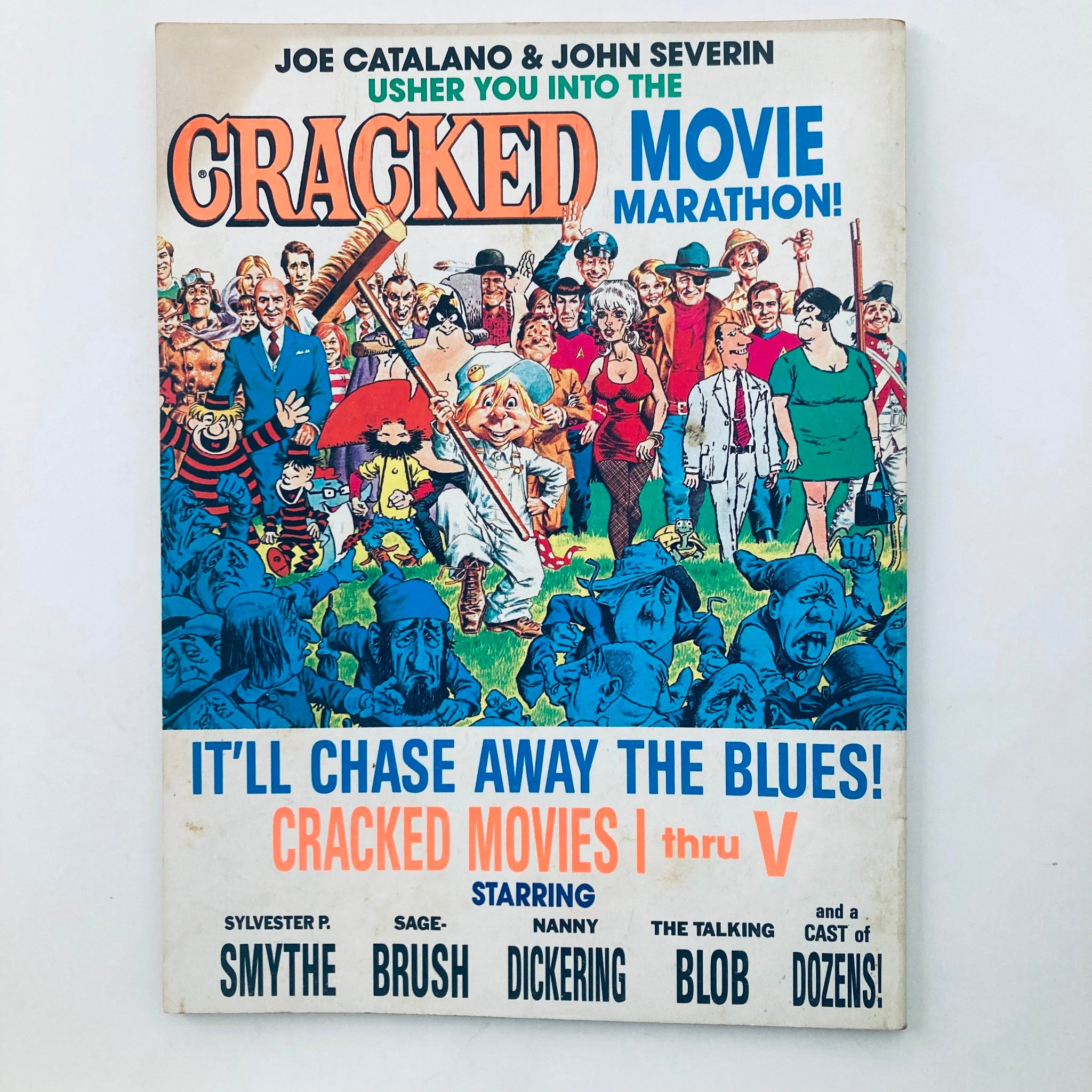 VTG Summer 1986 #20 King Sized Cracked Movie Marathon 4.0 VG No Label