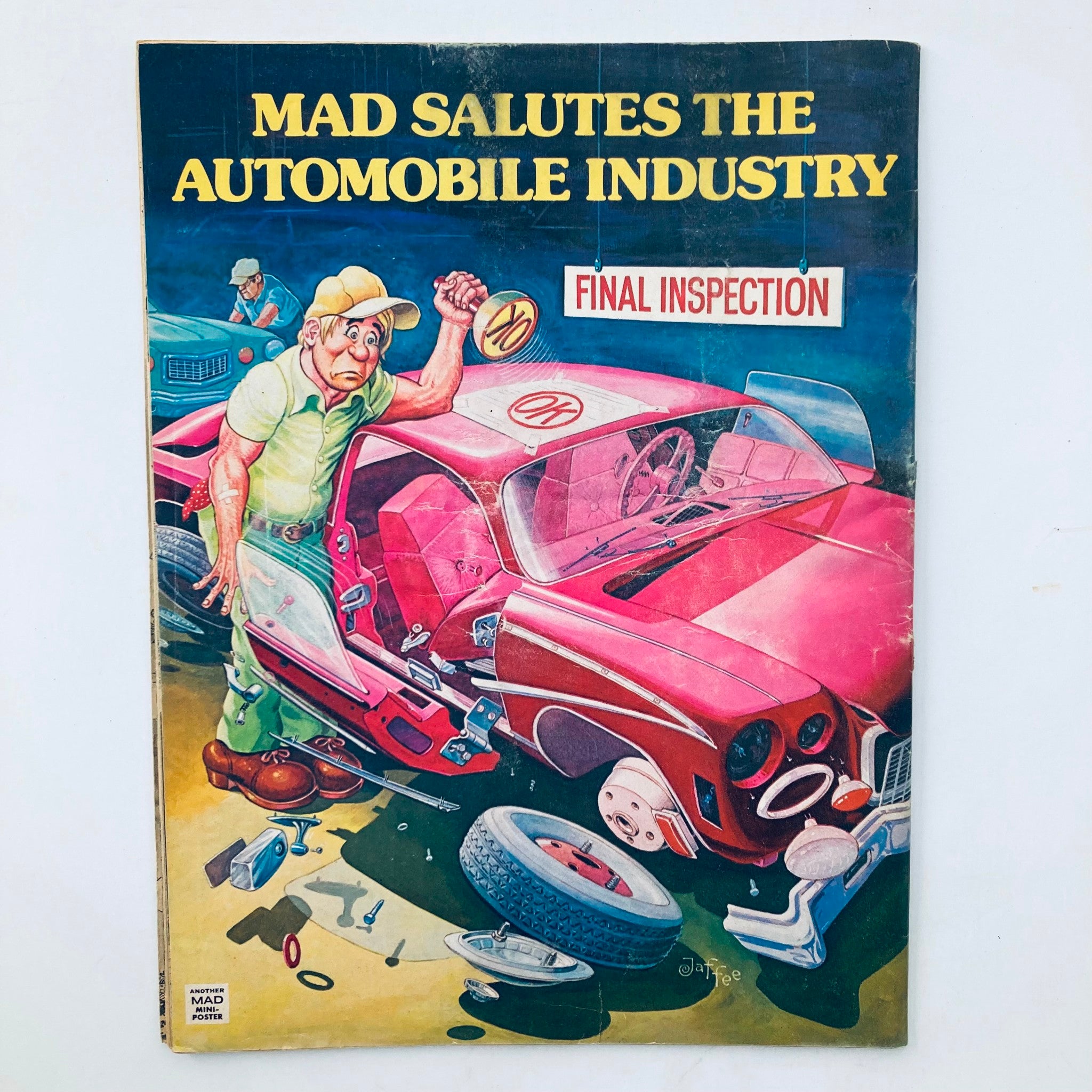 VTG Mad Magazine April 1977 No. 190 Top-Secret Meetings 2.0 GD Good No Label